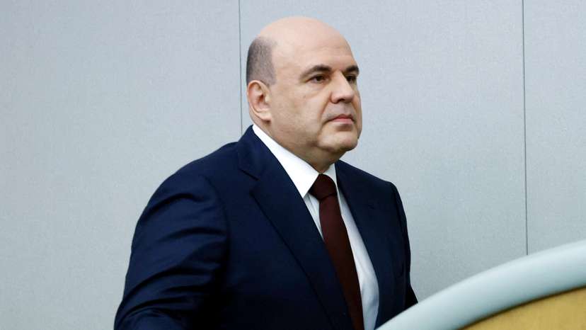Russian Prime Minister Mishustin attends parliament session in Moscow