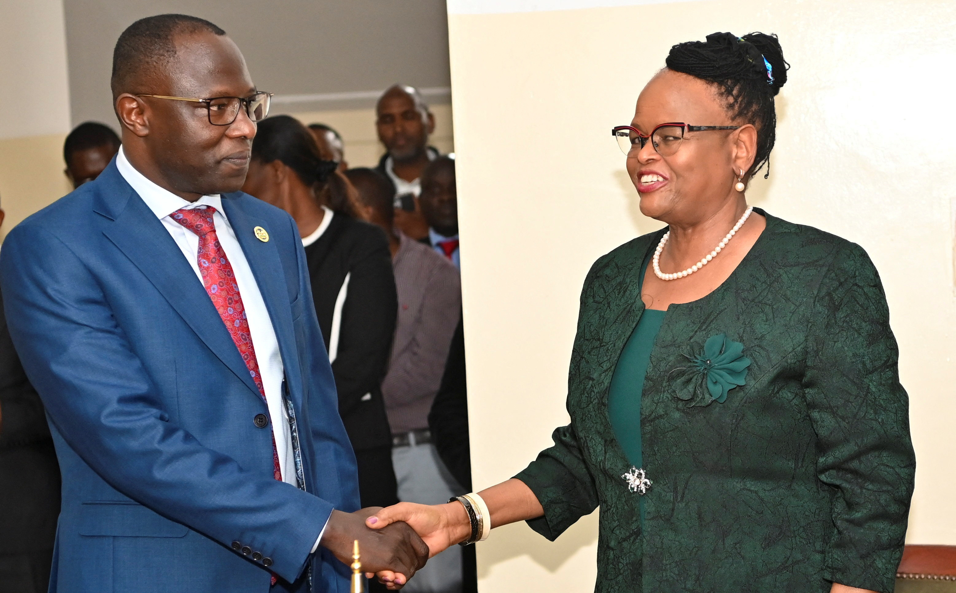 IEBC Chairman Erastus Ethekon takes oath at the Supreme Court building in Nairobi
