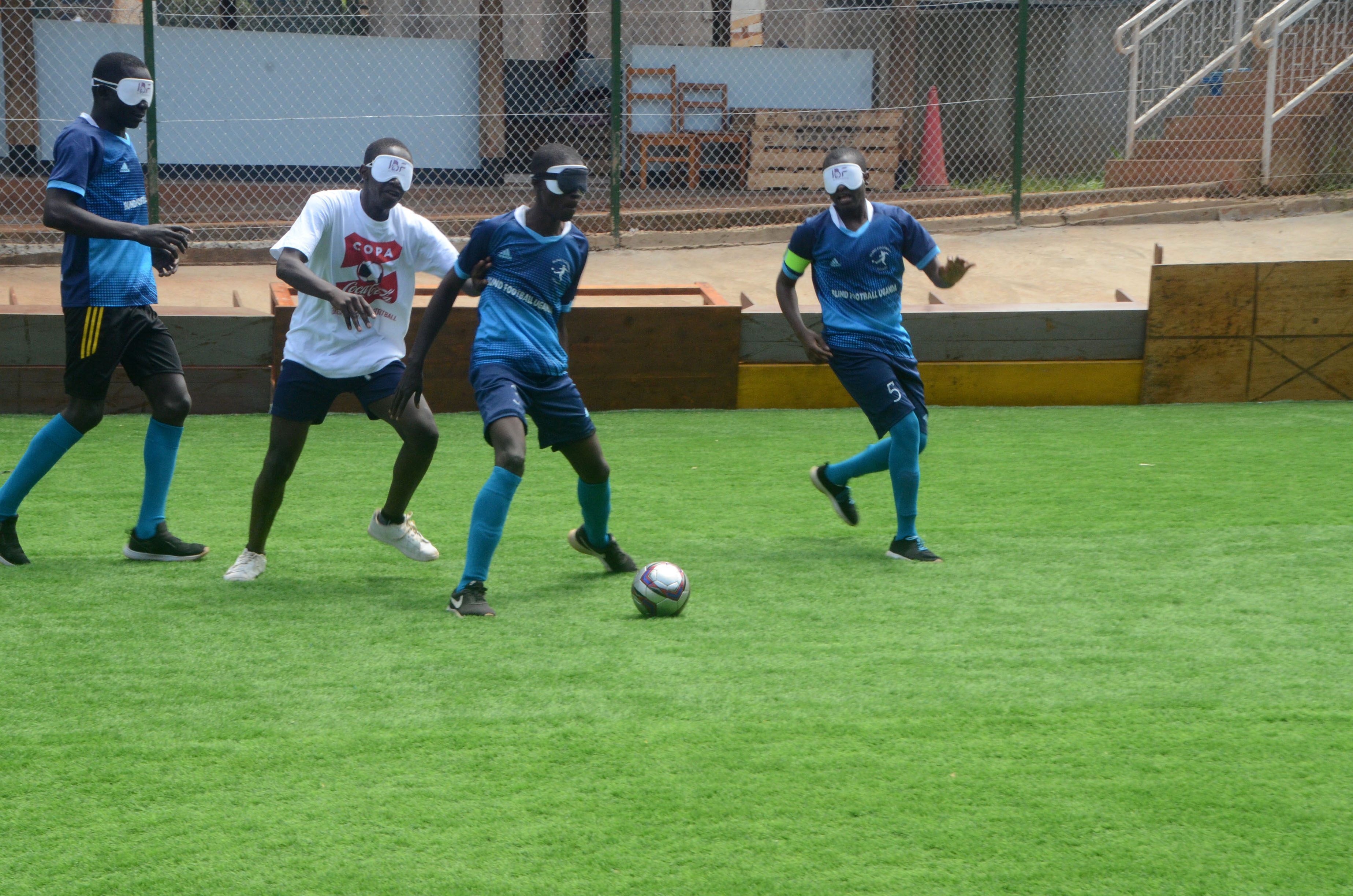 Meet the man who introduced blind football to Uganda's visually
