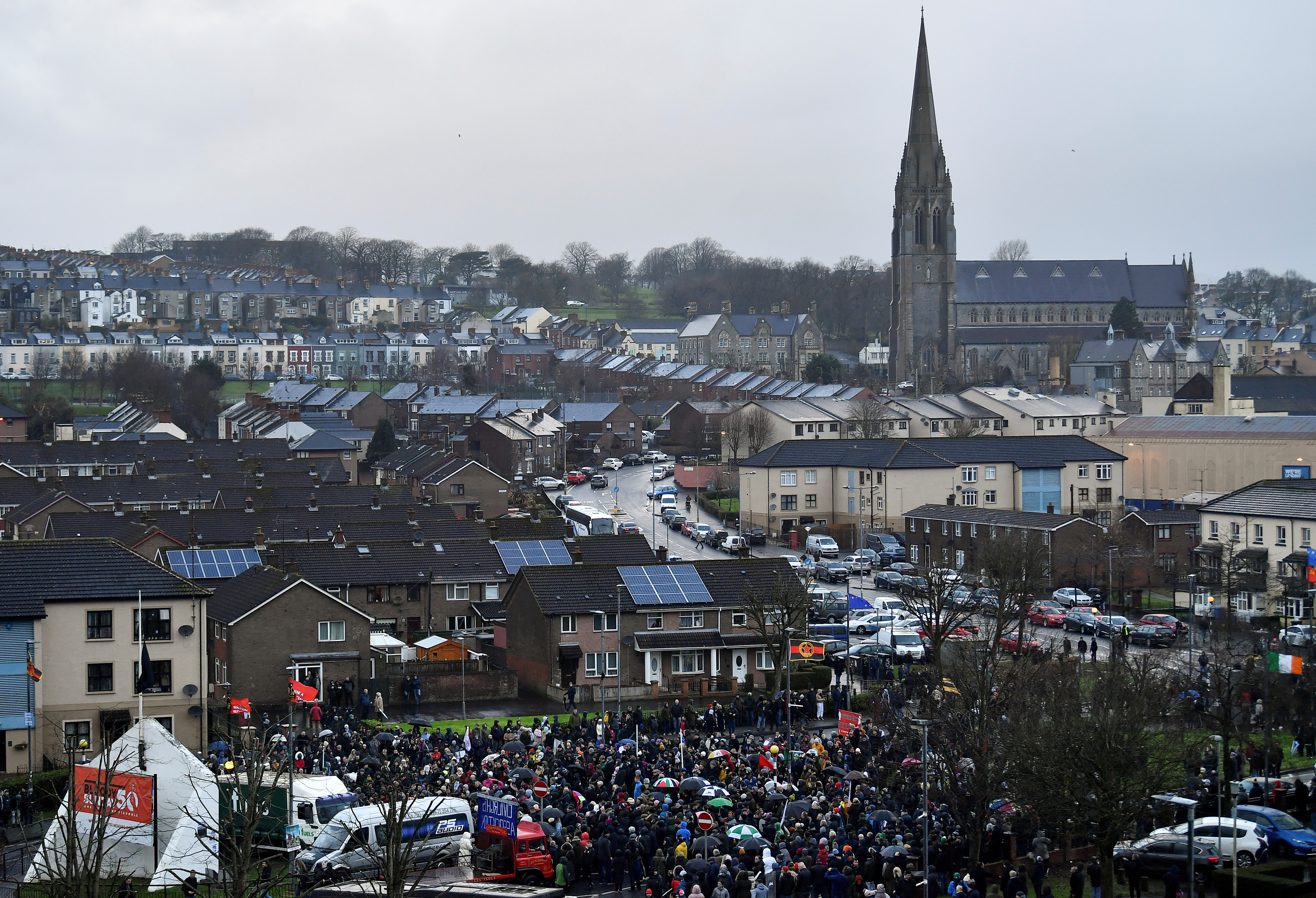 FILE PHOTO: Northern Ireland marks 50th anniversary of 'Bloody Sunday' killings