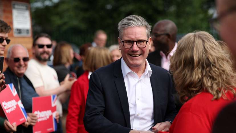 British opposition Labour Party leader Starmer meets voters across the country as campaign continues