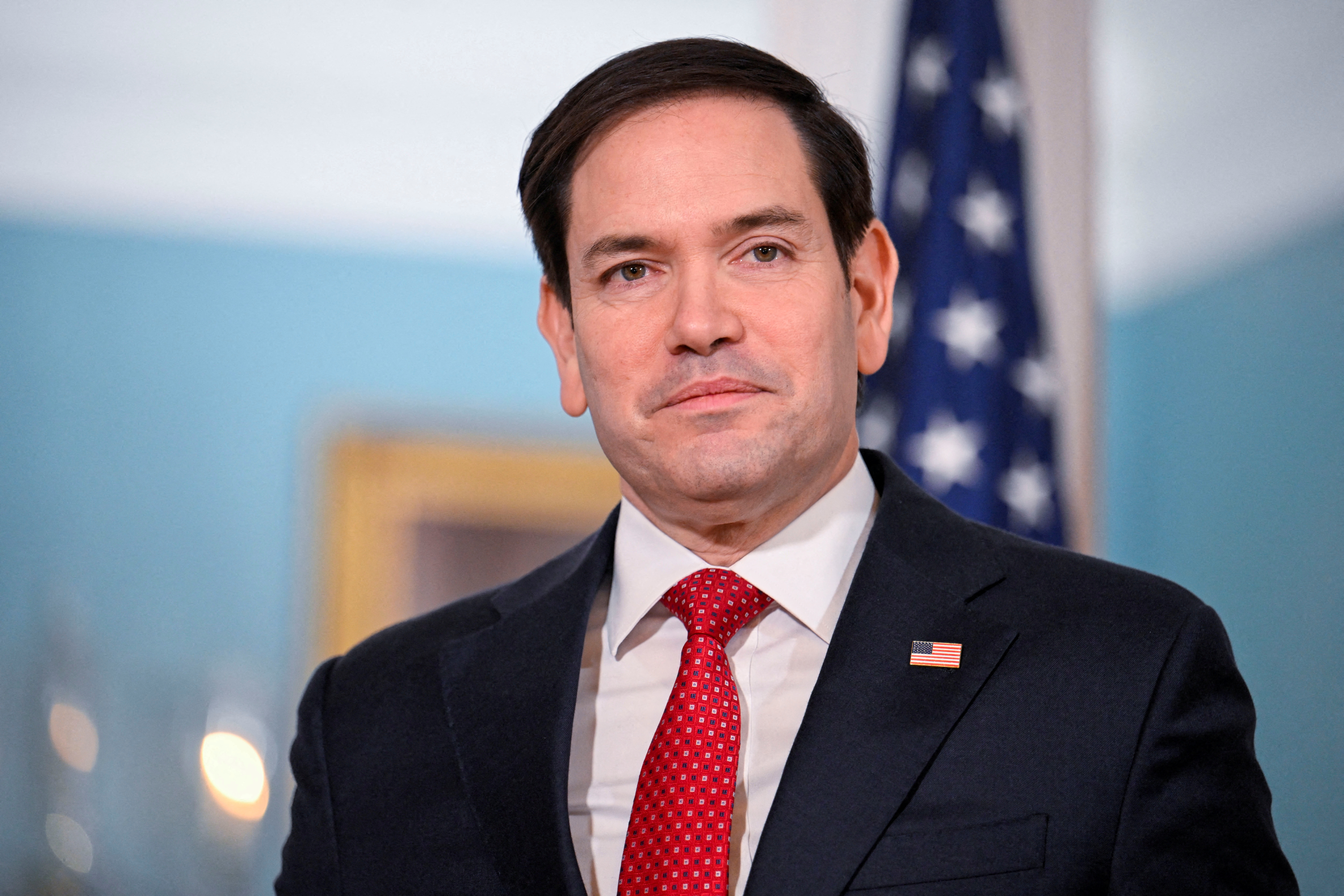FILE PHOTO: Secretary of State Marco Rubio meets with Egyptian Foreign Minister Badr Abdelatty in Washington