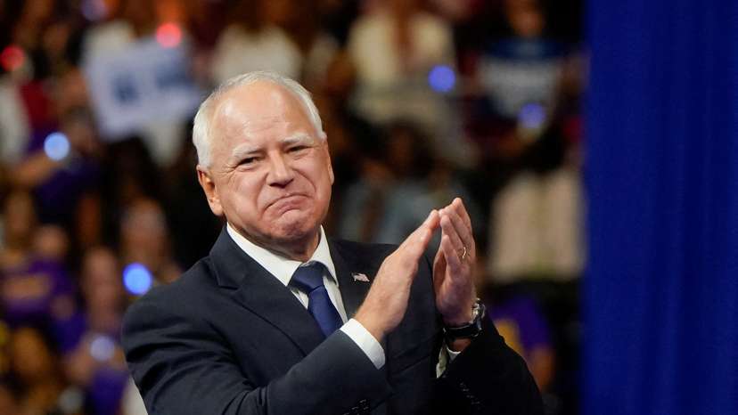FILE PHOTO: U.S. Vice President and Democratic presidential candidate Kamala Harris holds rally with vice president pick, in Philadelphia