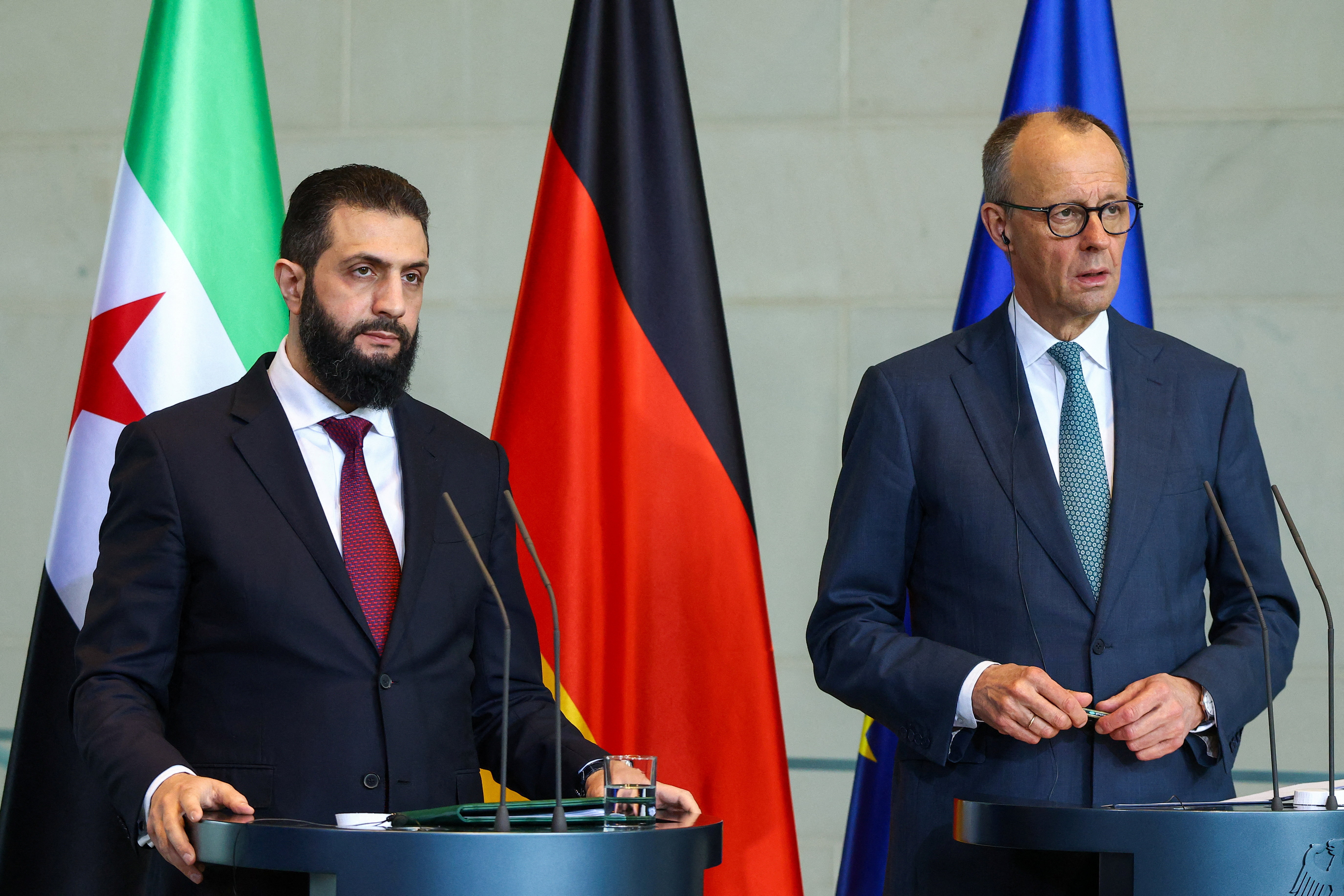 Syrian President Ahmed al-Sharaa visits Germany