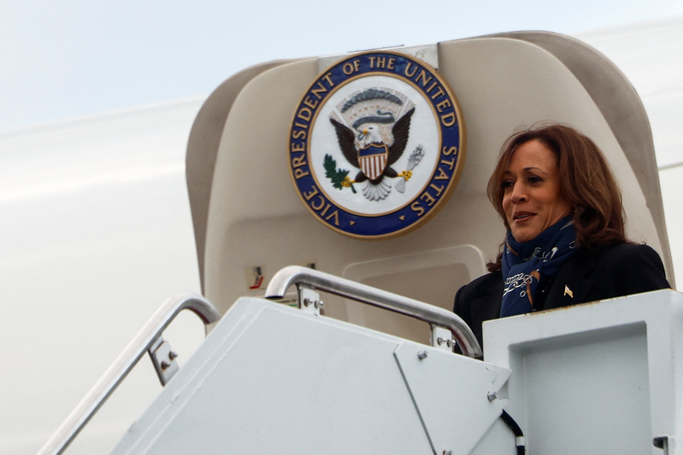 Democratic presidential nominee U.S. Vice President Harris visits Erie