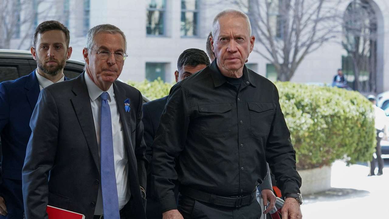 Israeli Defense Gallant arrives at the State Department in Washington