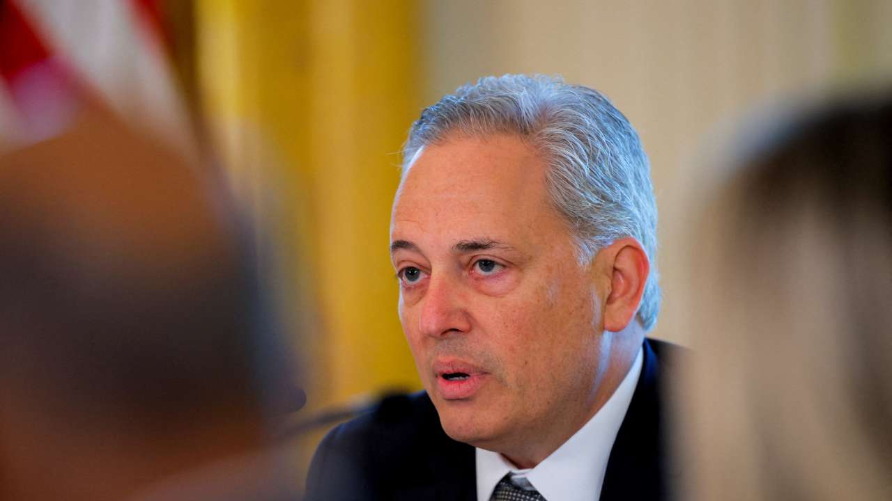 FILE PHOTO: A meeting of the White House Task Force on Artificial Intelligence (AI) Education in the White House in Washington, D.C.
