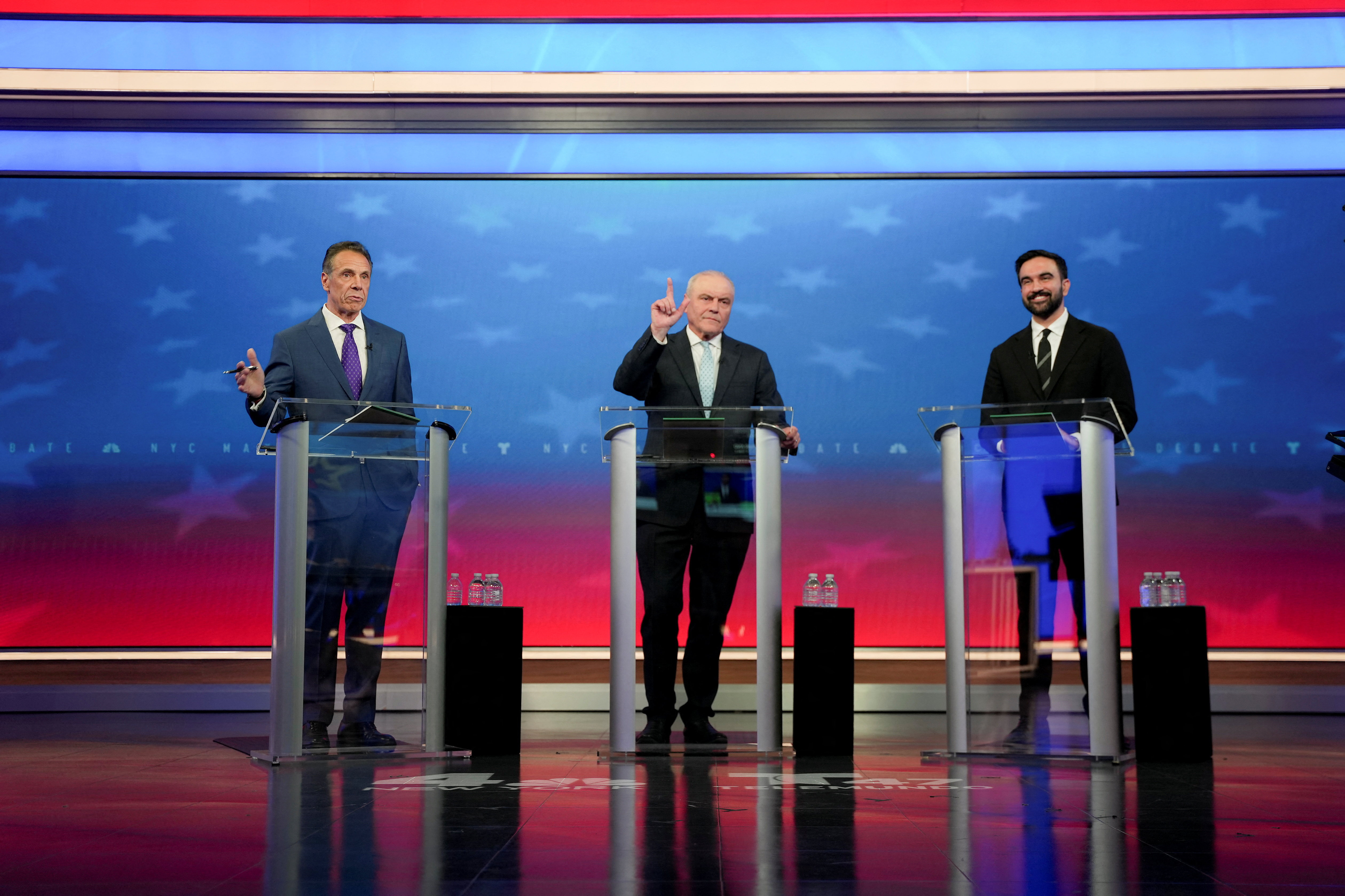 Candidates participate in mayoral debate in New York