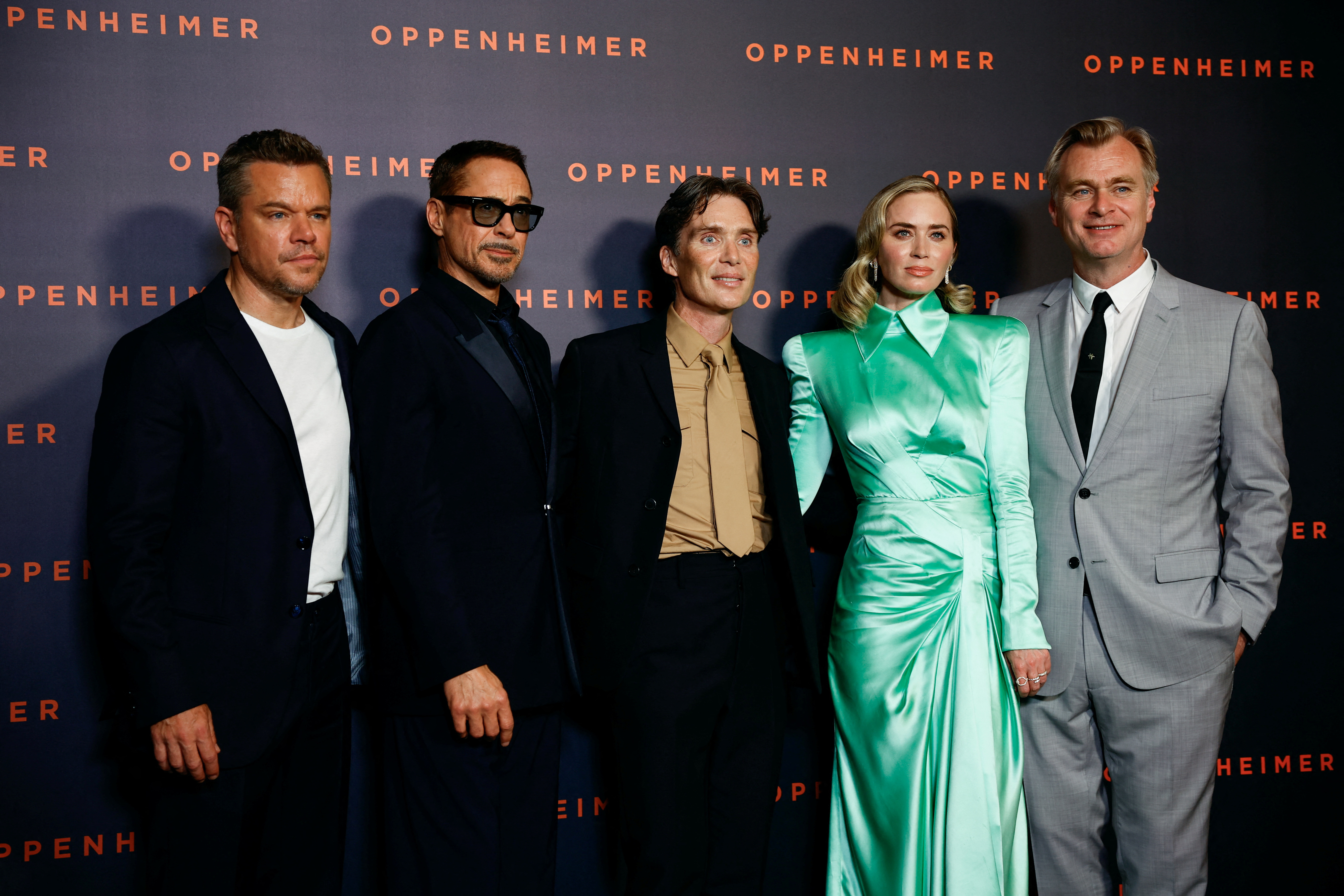 Premiere of the film "Oppenheimer" in Paris