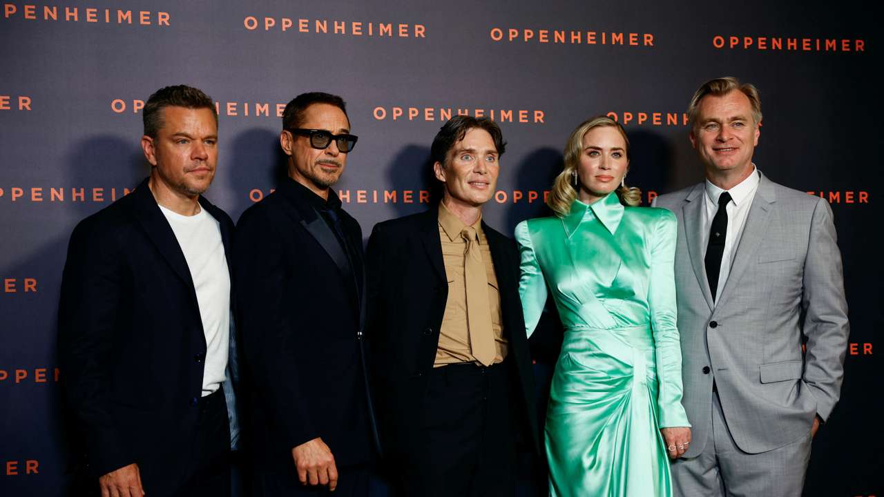 Premiere of the film "Oppenheimer" in Paris