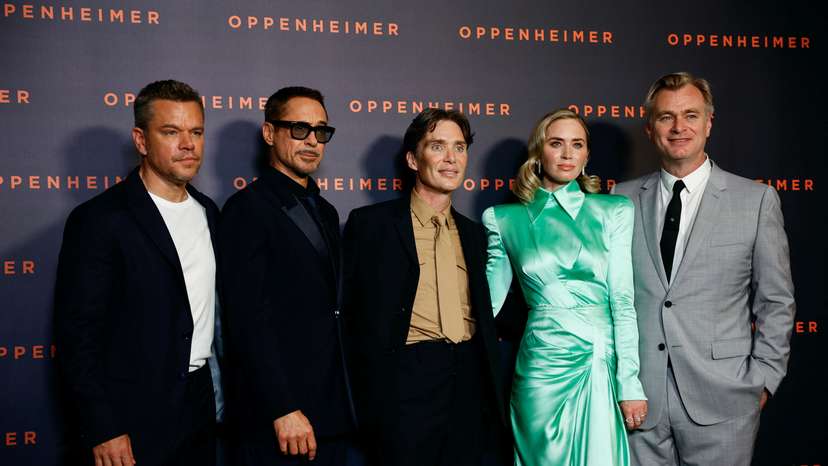 Premiere of the film "Oppenheimer" in Paris