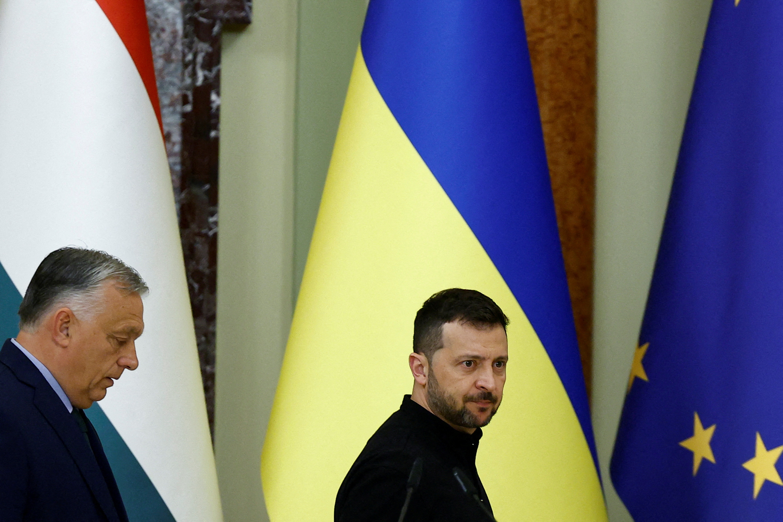 FILE PHOTO: Hungary's Prime Minister Orban visits Ukraine