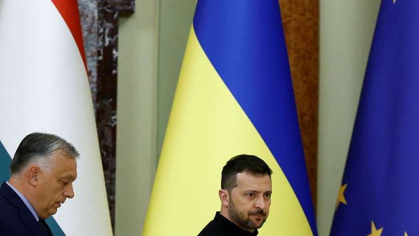 FILE PHOTO: Hungary's Prime Minister Orban visits Ukraine