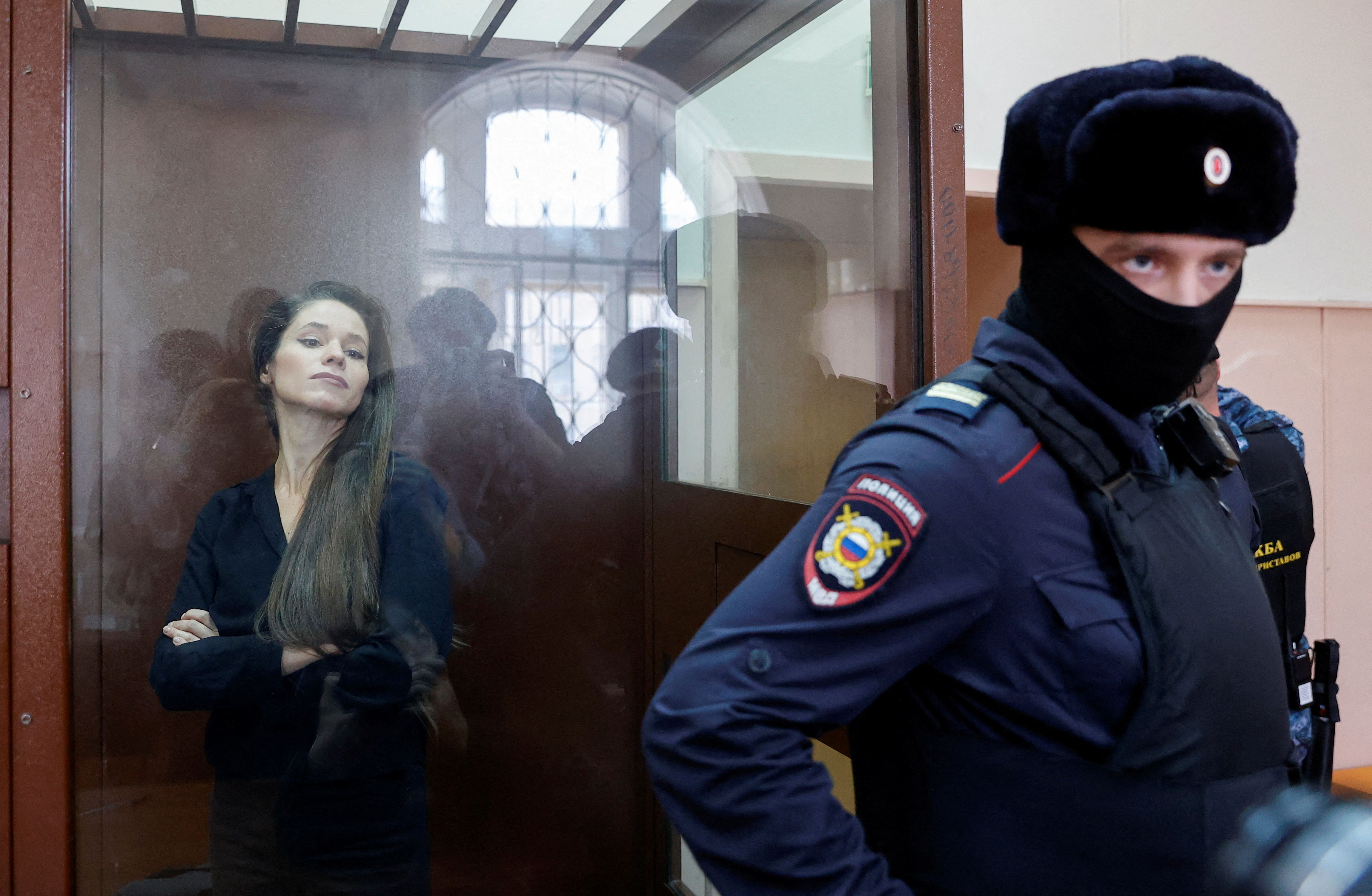Journalist Favorskaya charged with participation in extremist group appears in Moscow court