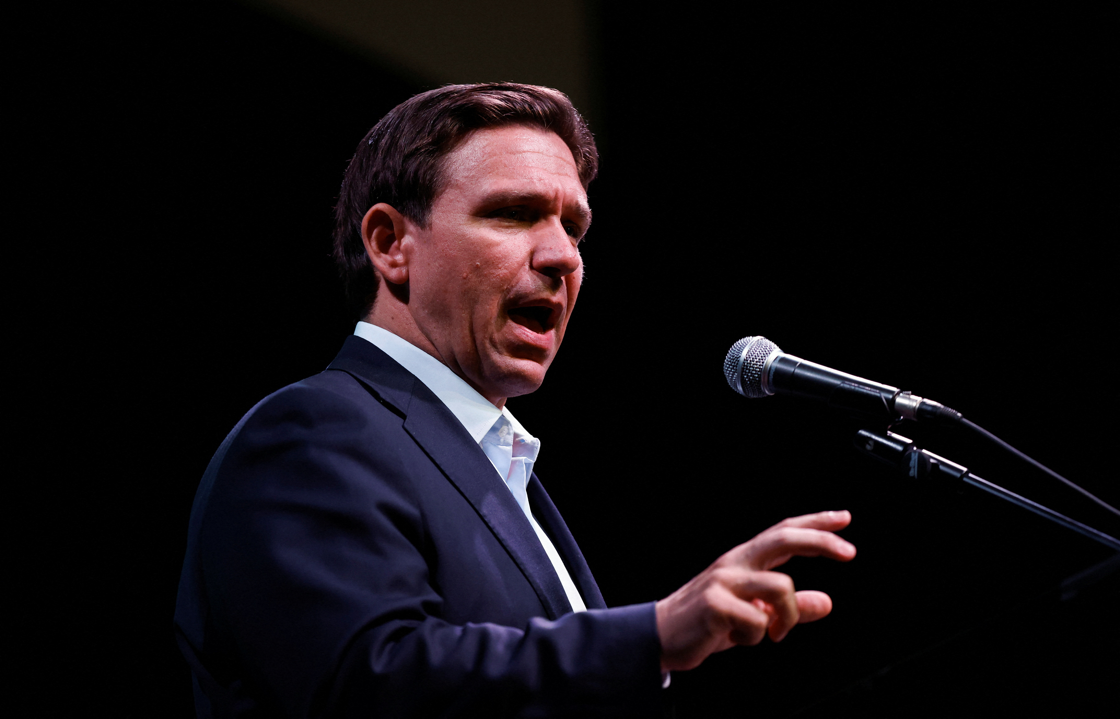 Republican presidential candidate Ron DeSantis campaigns in South Carolina