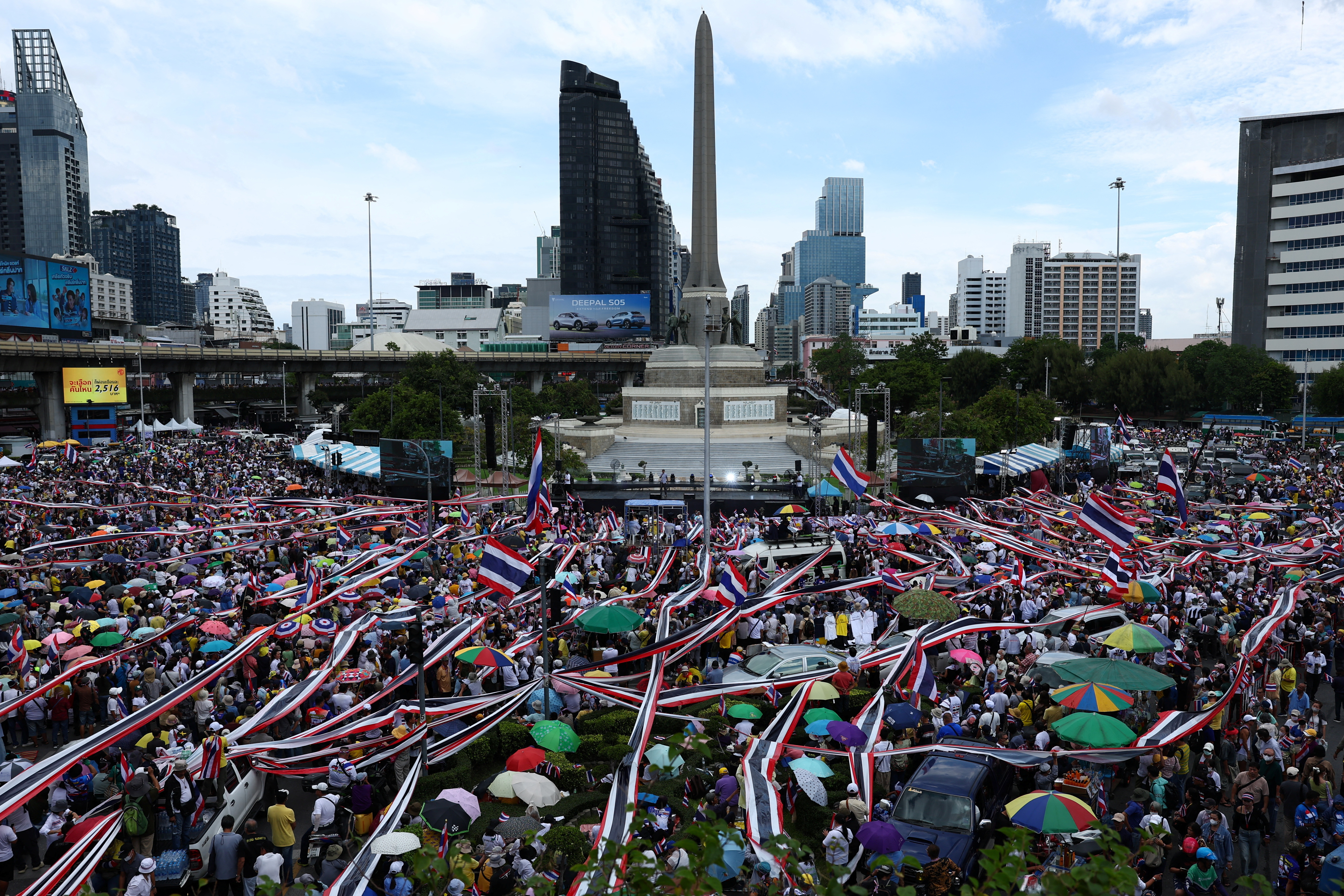 Anti-government protest against Thailand's PM Shinawatra in Bangkok