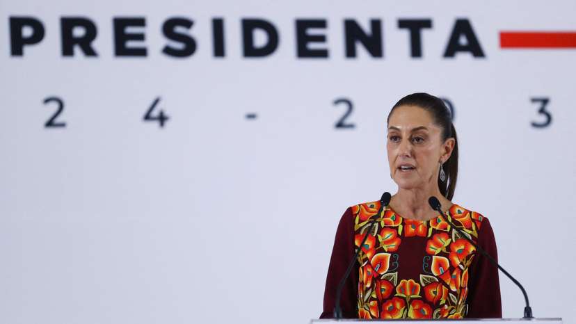Mexican President-elect Claudia Sheinbaum announces members of her cabinet in Mexico City