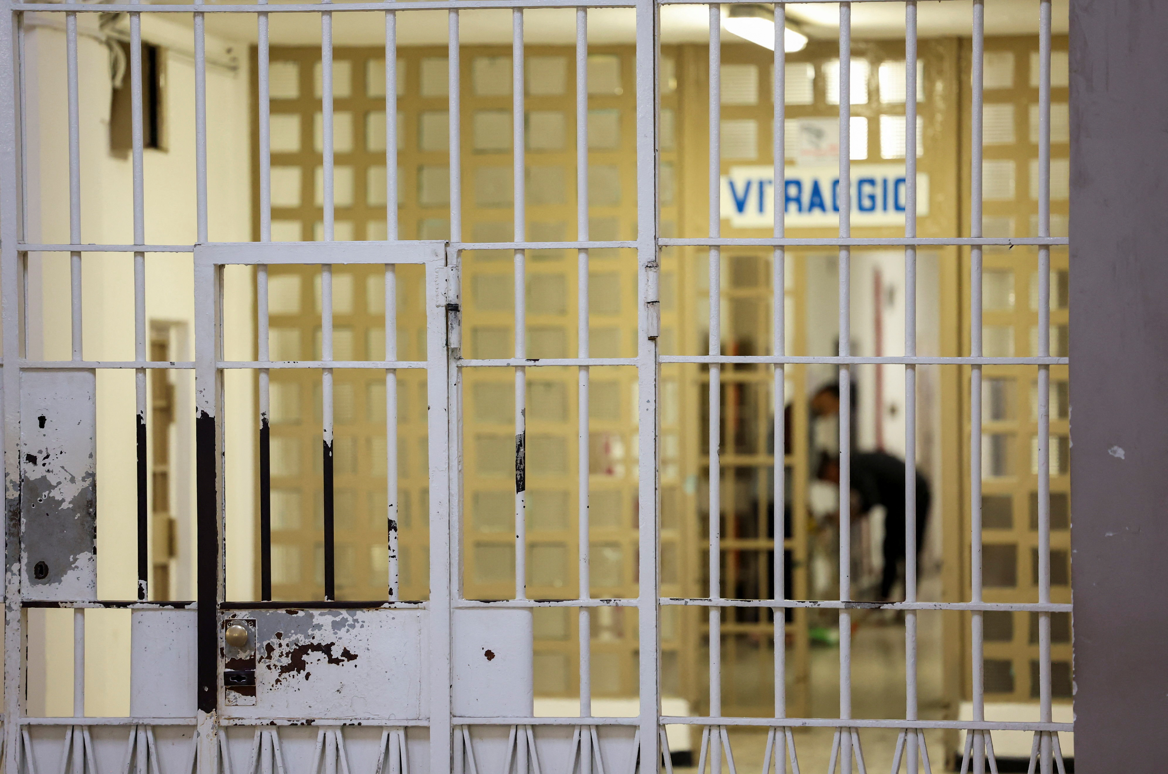 FILE PHOTO: Inside Milan's San Vittore prison