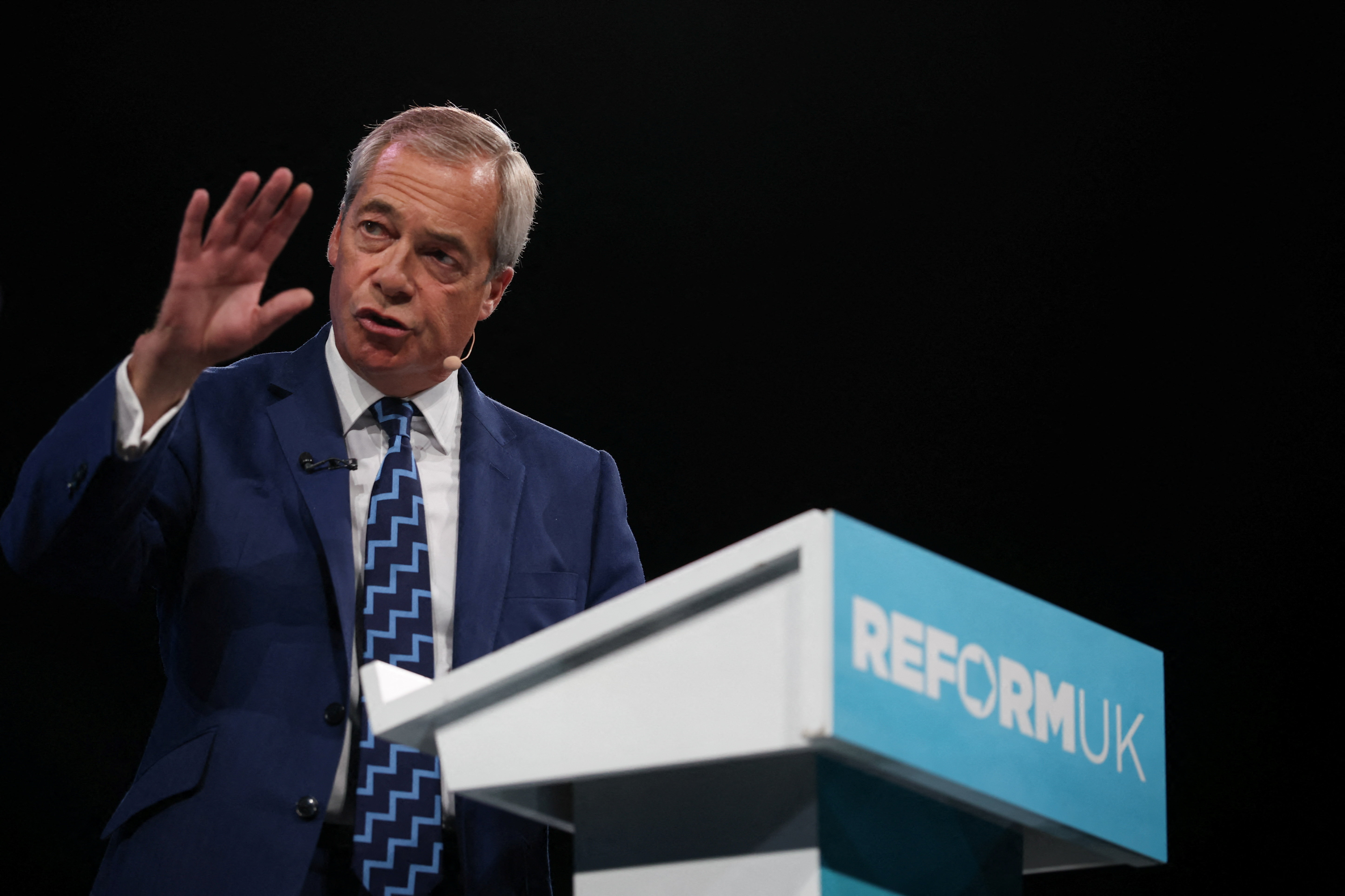 Britain's Reform UK Party national conference in Birmingham