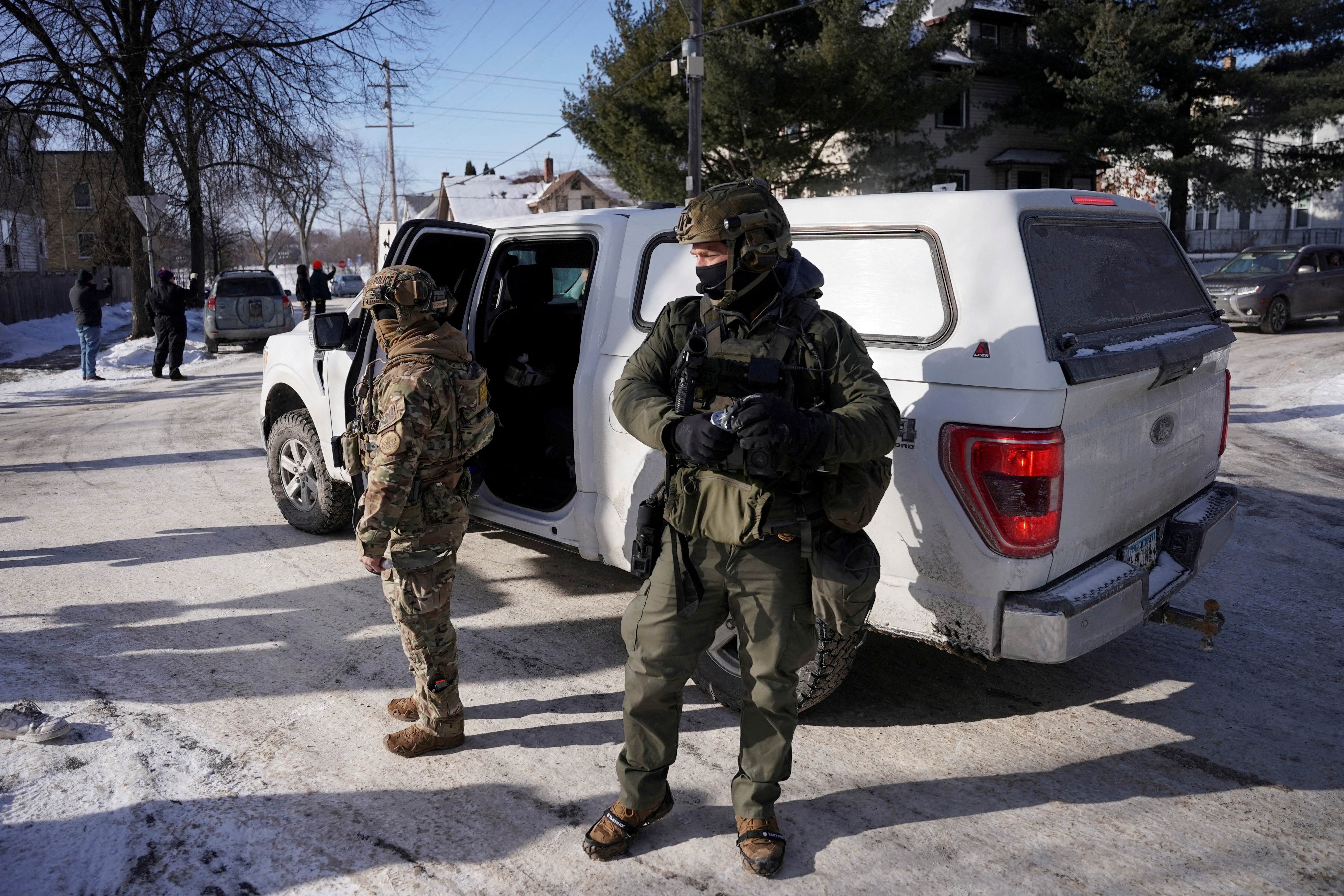 FILE PHOTO: Immigration raid in Minneapolis