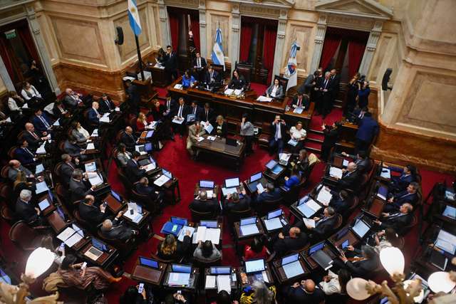 Senate debates Milei's "omnibus bill\