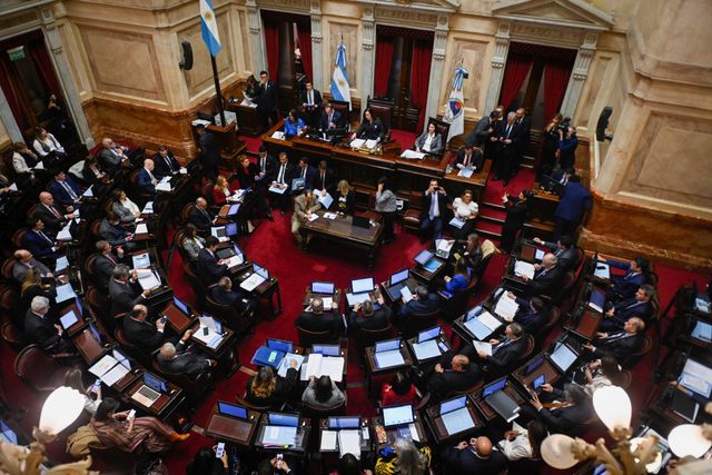 Senate debates Milei's "omnibus bill\