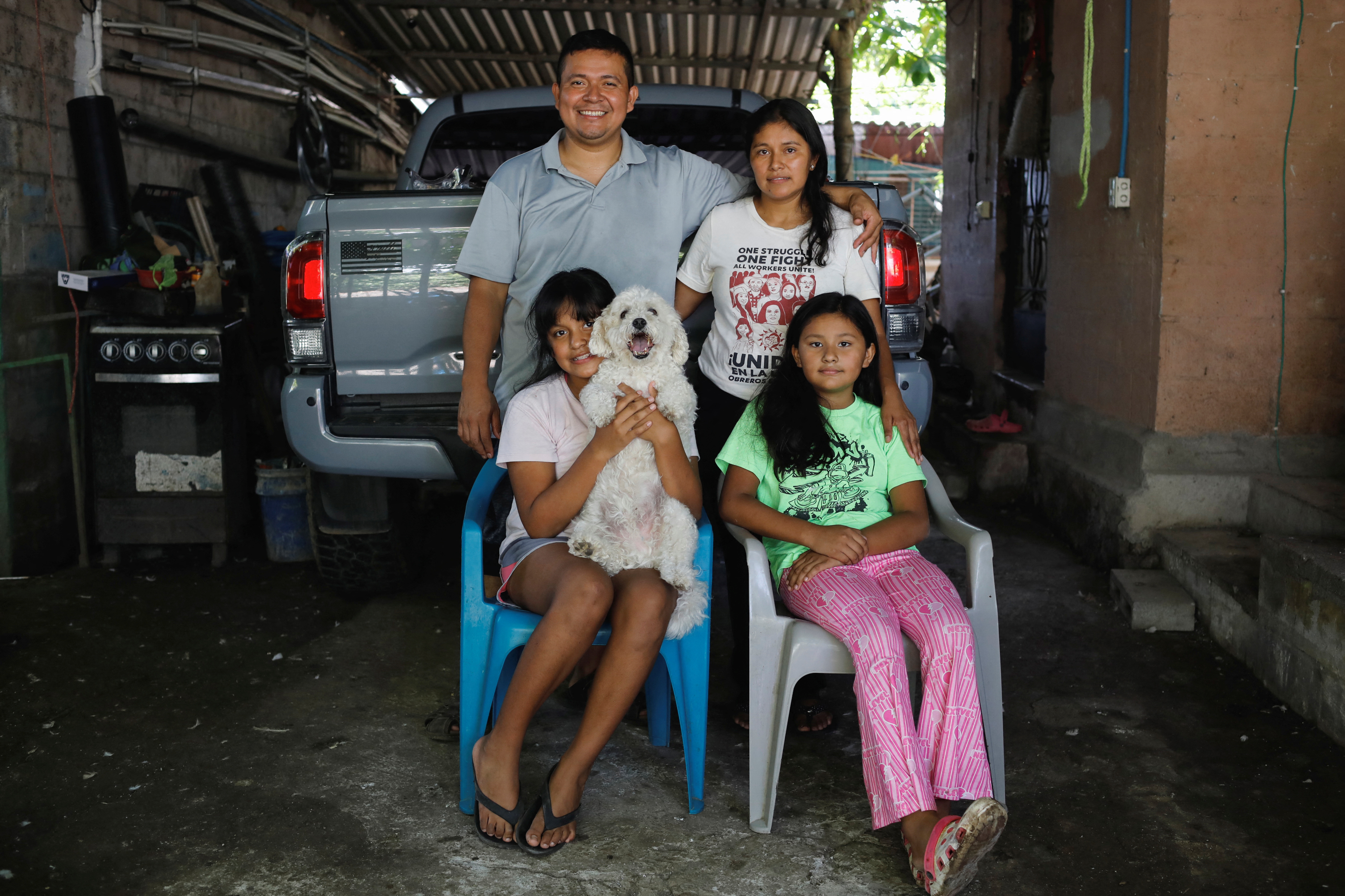Self-deported family from the U.S. seeks to rebuild their life in El Salvador