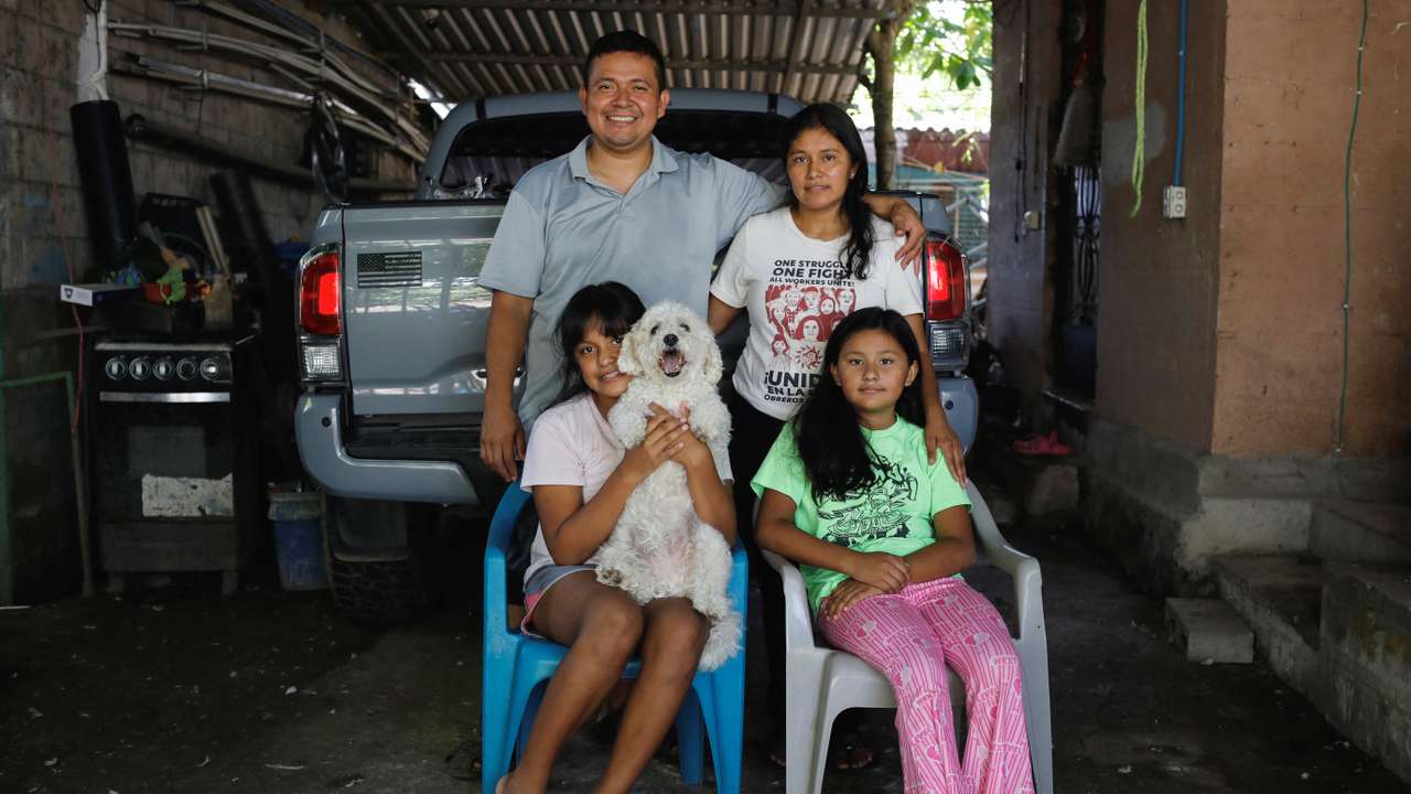 Self-deported family from the U.S. seeks to rebuild their life in El Salvador