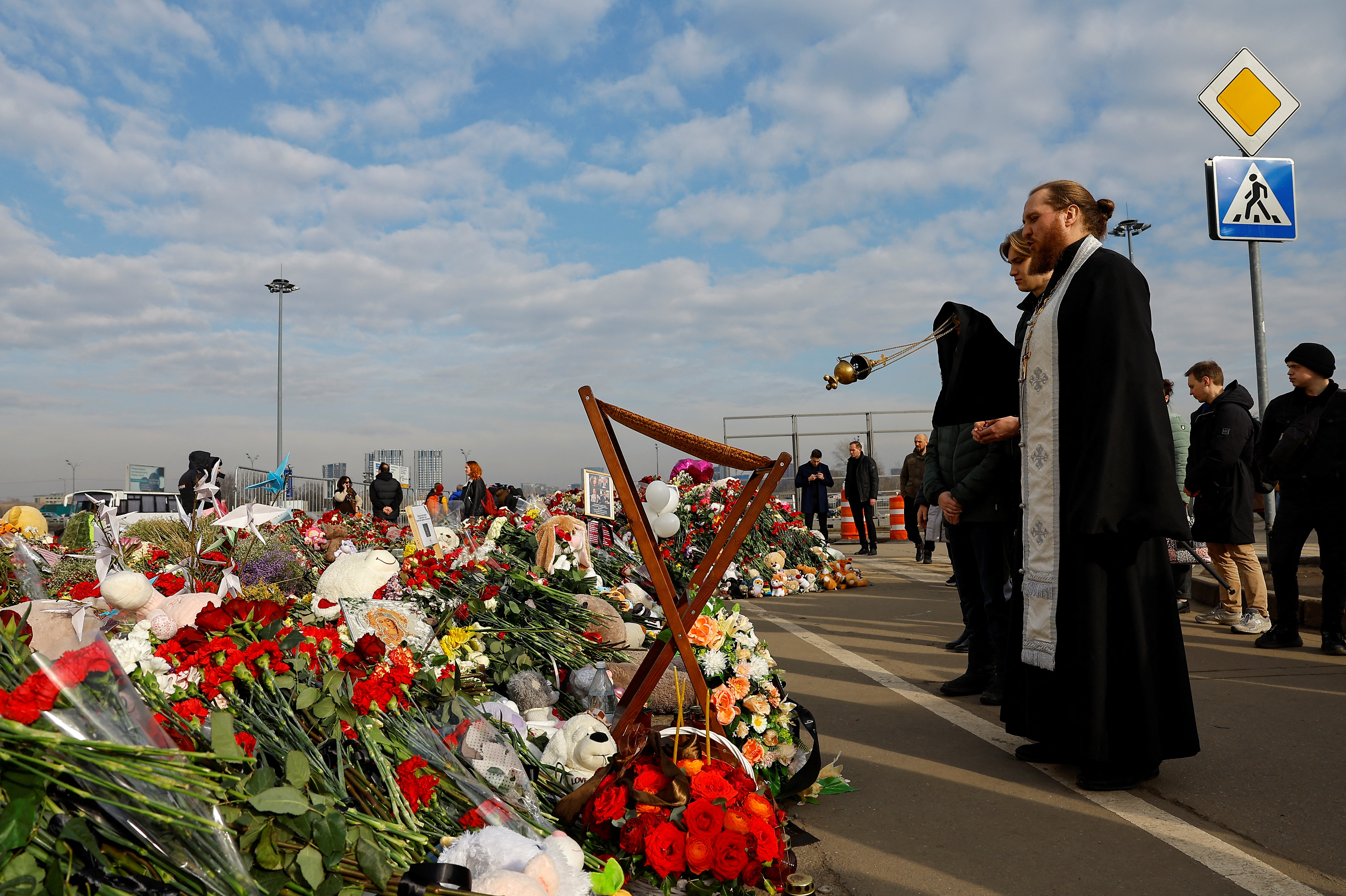 Aftermaths of deadly attack on Moscow concert hall