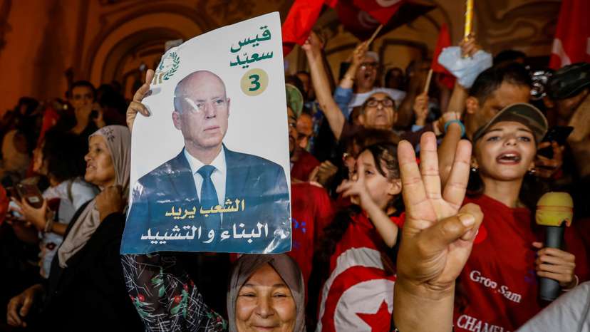 Presidential election in Tunis