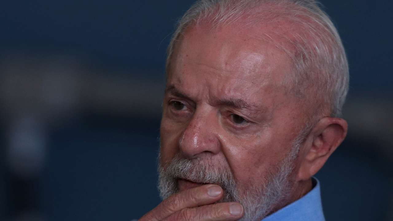 FILE PHOTO: Brazil's President Luiz Inacio Lula da Silva speaks in Sao Paulo