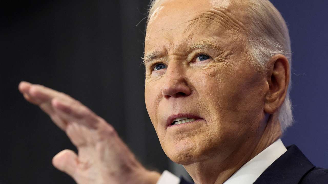 FILE PHOTO: U.S. President Biden delivers remarks on the economy at the Brookings Institution in Washington