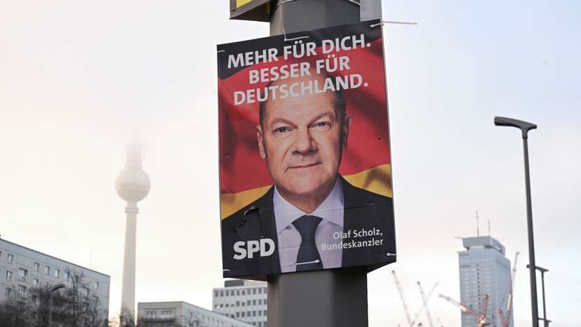 Election campaign posters in Berlin