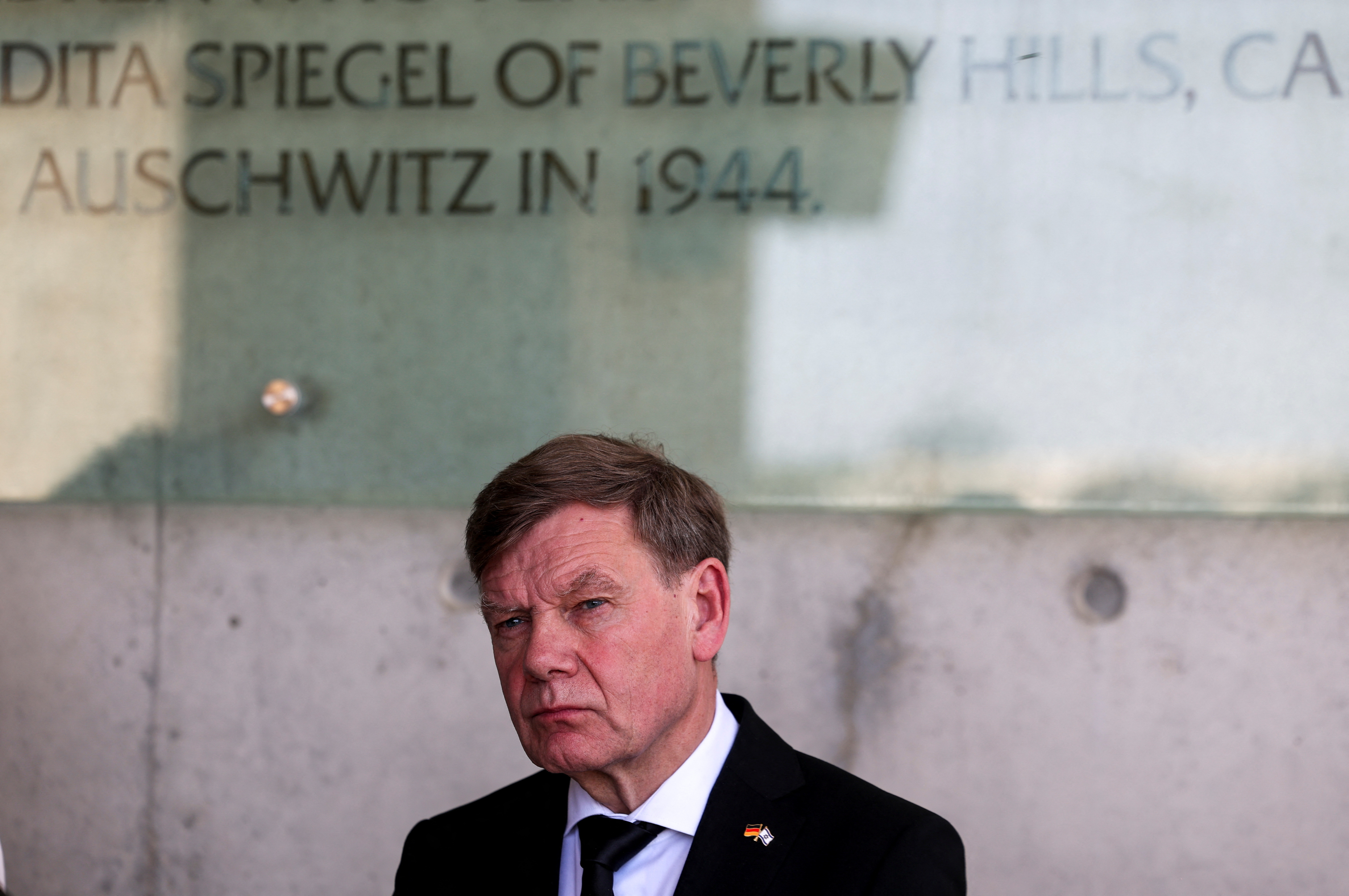 German foreign minister Johann Wadephul visits the Yad Vashem World Holocaust Remembrance Center in Jerusalem