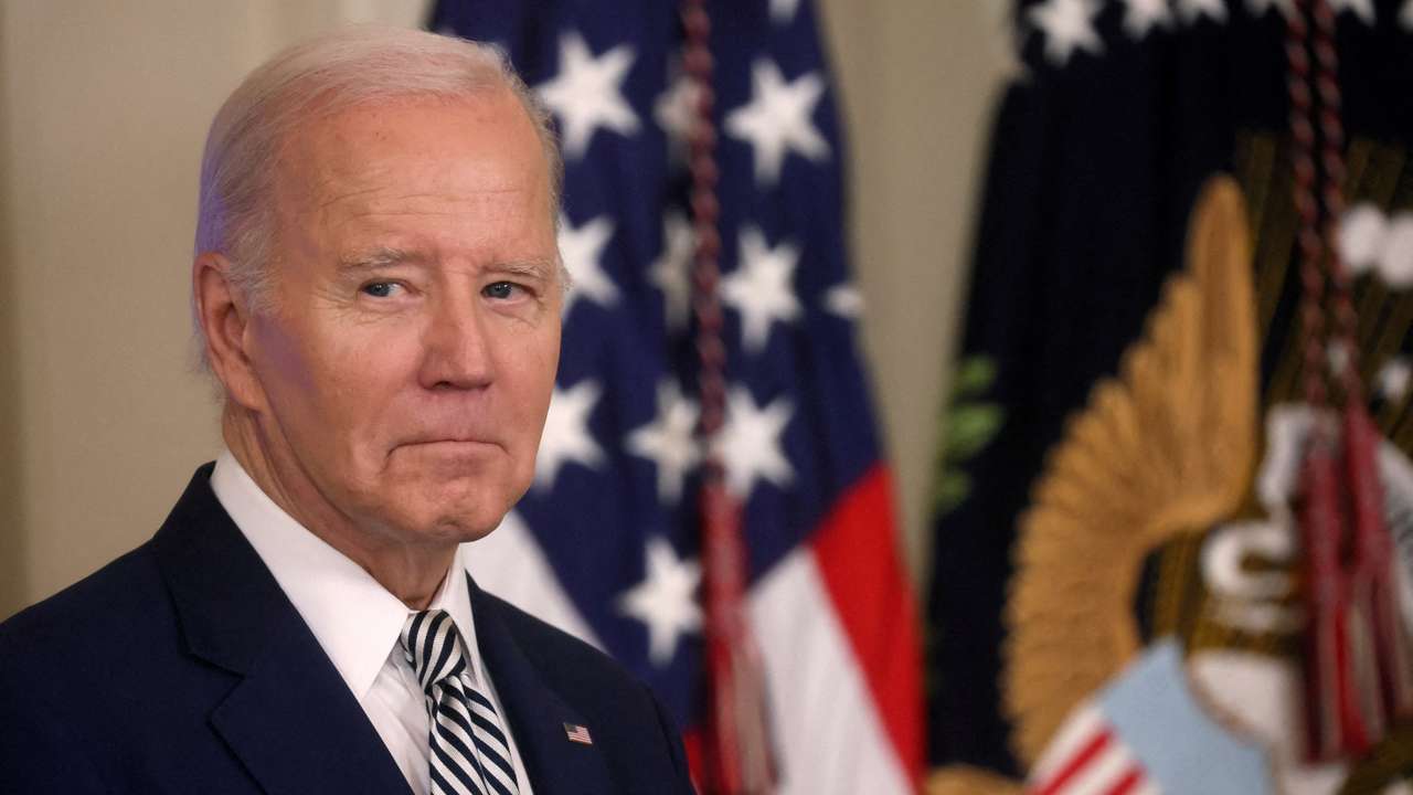 U.S. President Joe Biden holds an event to sign an Executive Order related to Artificial Intelligence at the White House in Washington