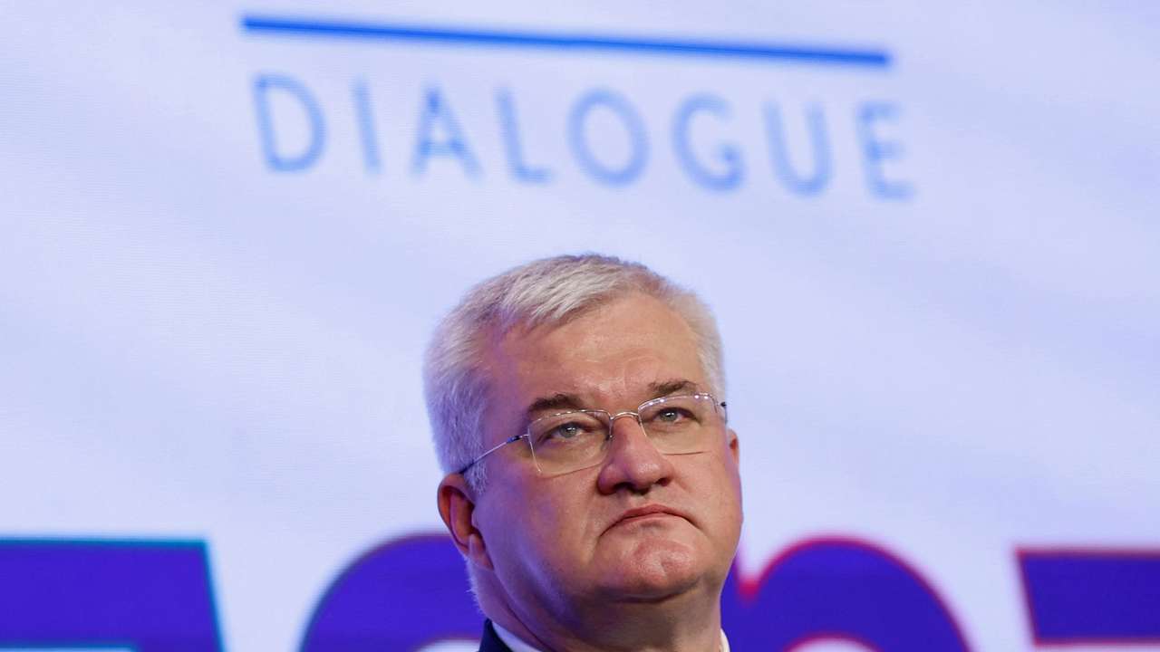 Ukrainian Foreign Minister Andrii Sybiha attends Raisina Dialogue in New Delhi