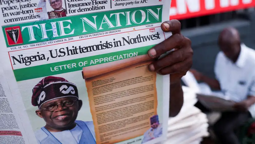 FILE PHOTO: US launches airstrike on ISIS militants in Nigeria