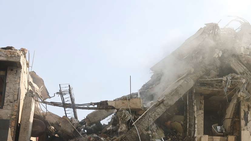 Aftermath of Israeli strikes, in Tehran