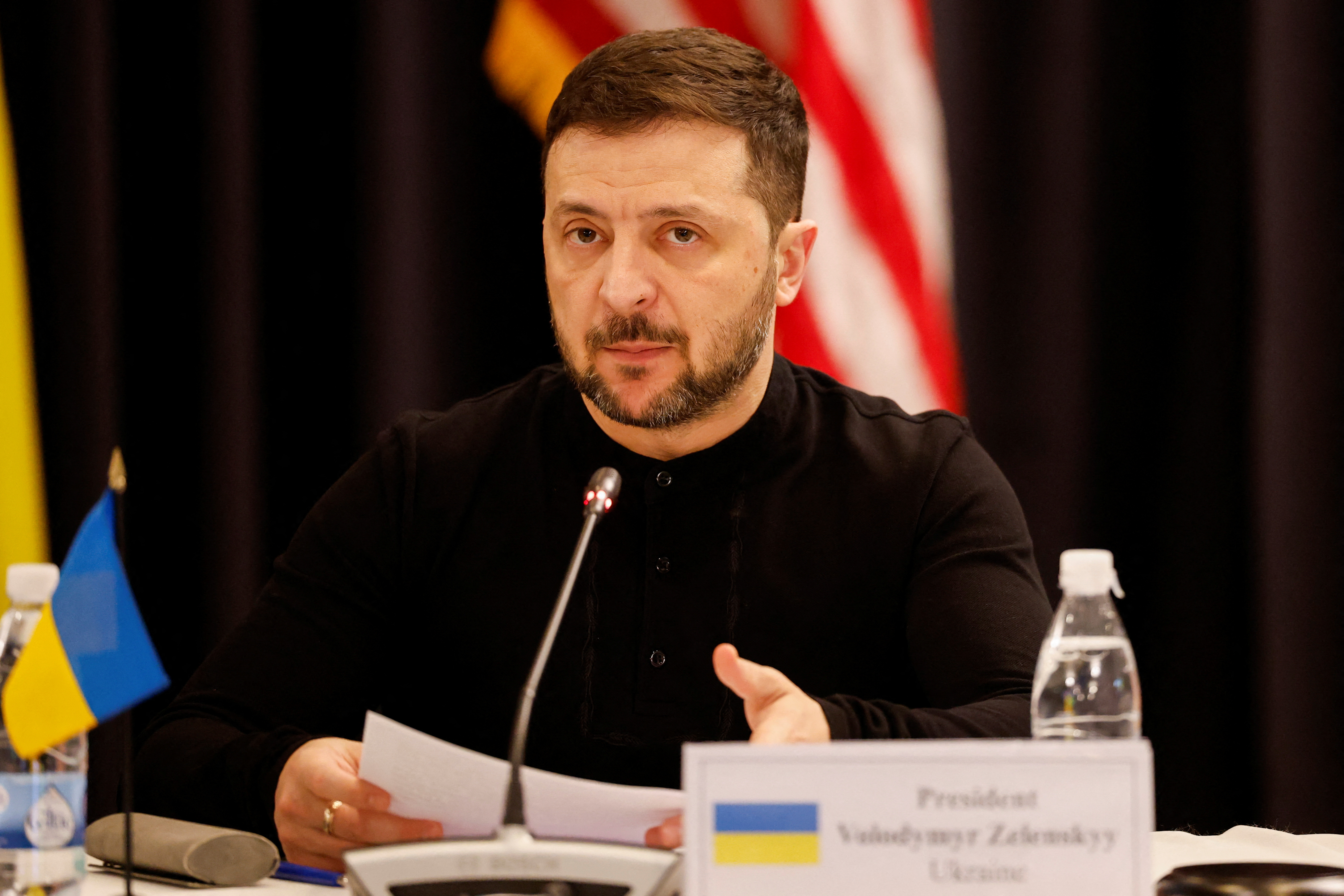 Ukraine Defense Contact Group meeting at Ramstein Air Base