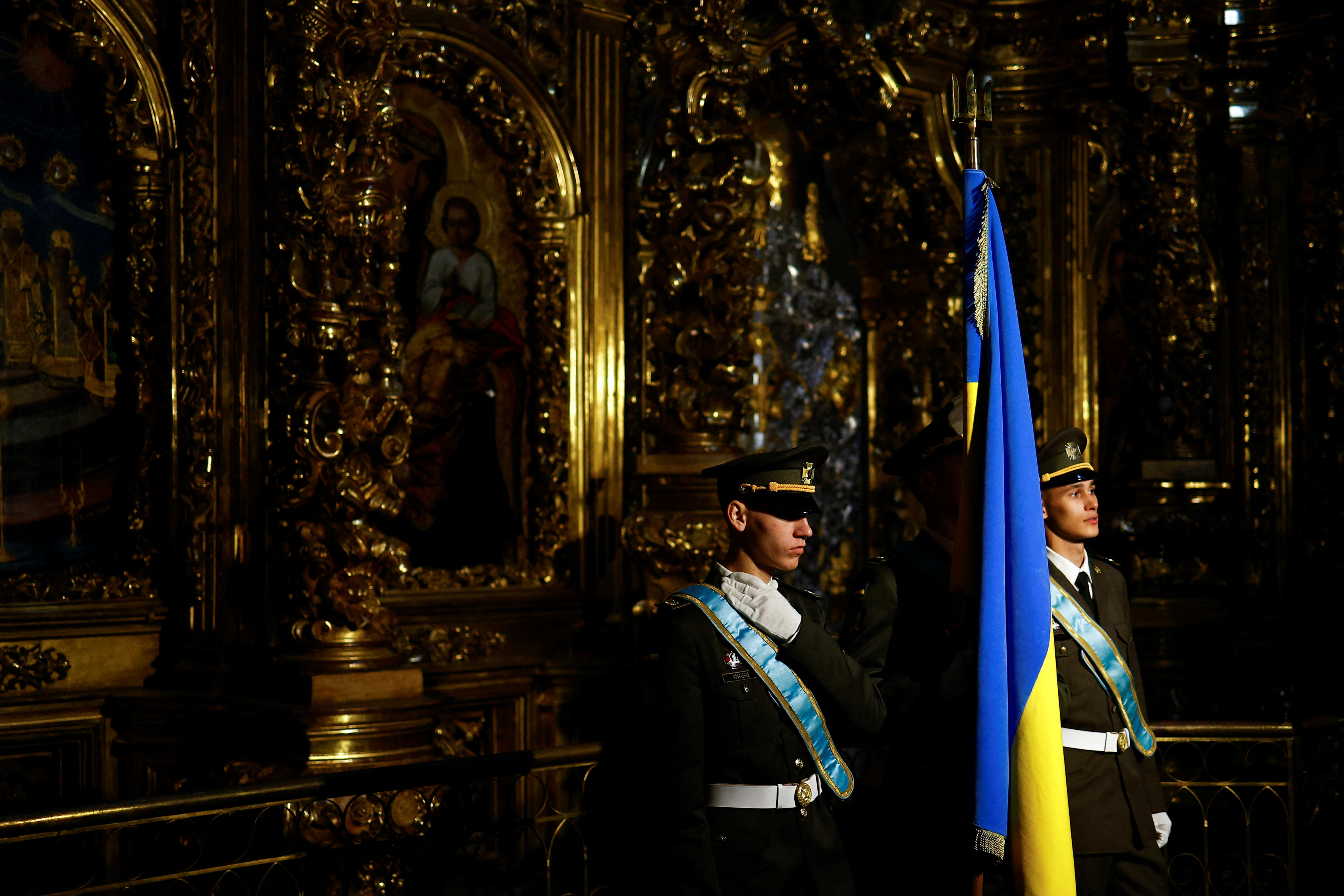 Graduation ceremony of Ukrainian Army chaplains in Kyiv