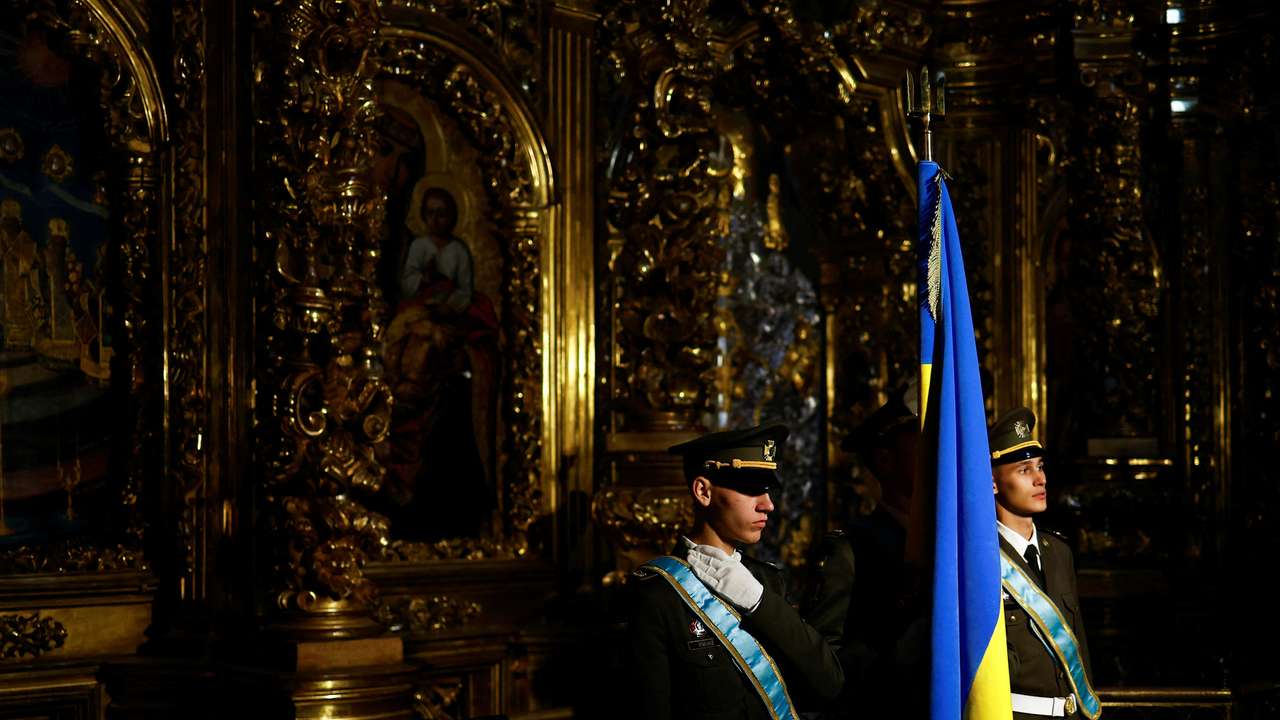 Graduation ceremony of Ukrainian Army chaplains in Kyiv