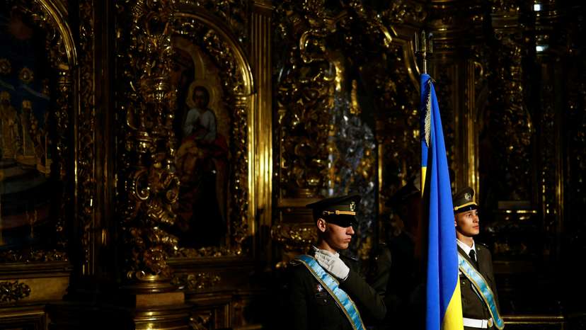 Graduation ceremony of Ukrainian Army chaplains in Kyiv
