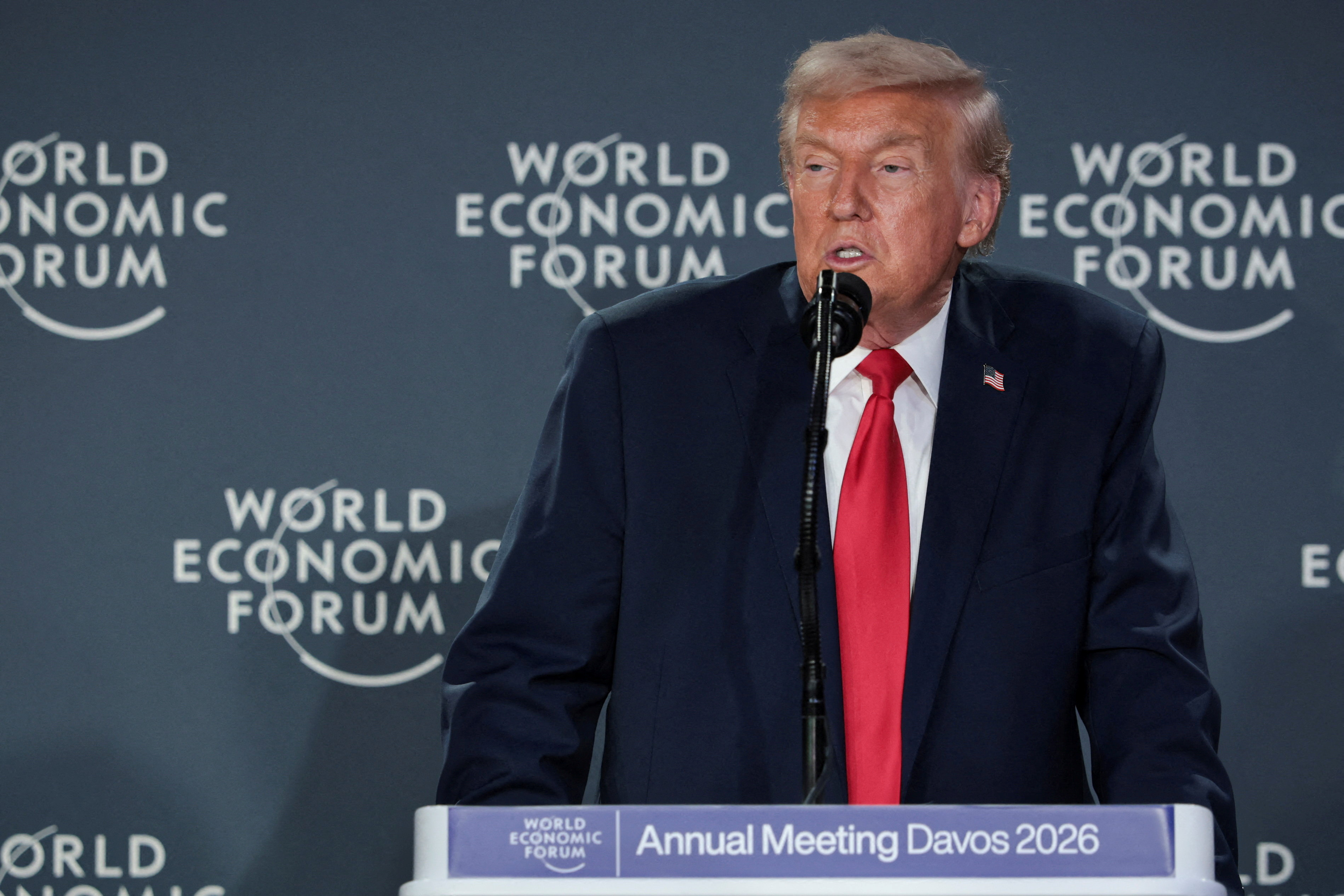 FILE PHOTO: 56th annual World Economic Forum (WEF) meeting in Davos
