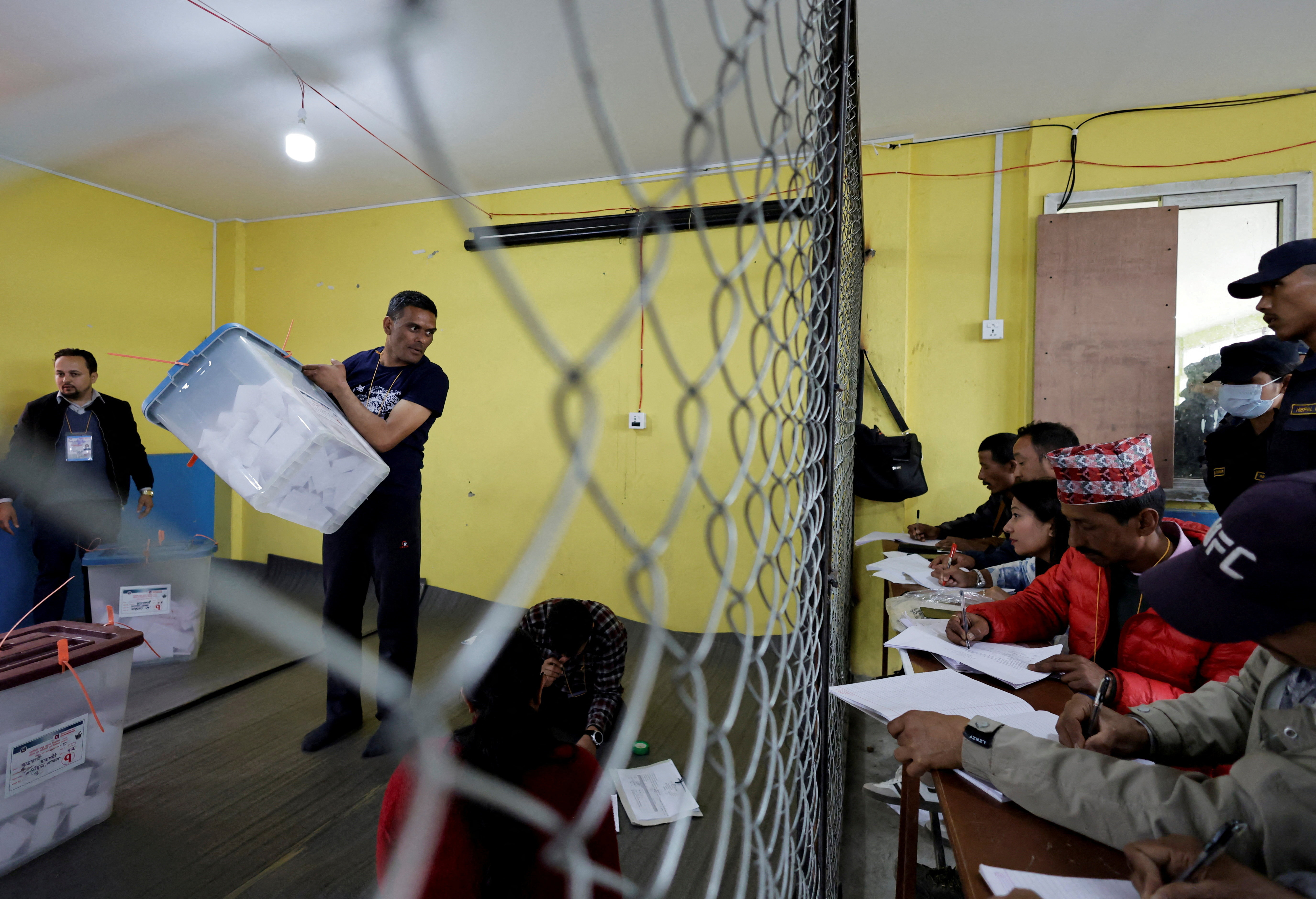 General election in Kathmandu
