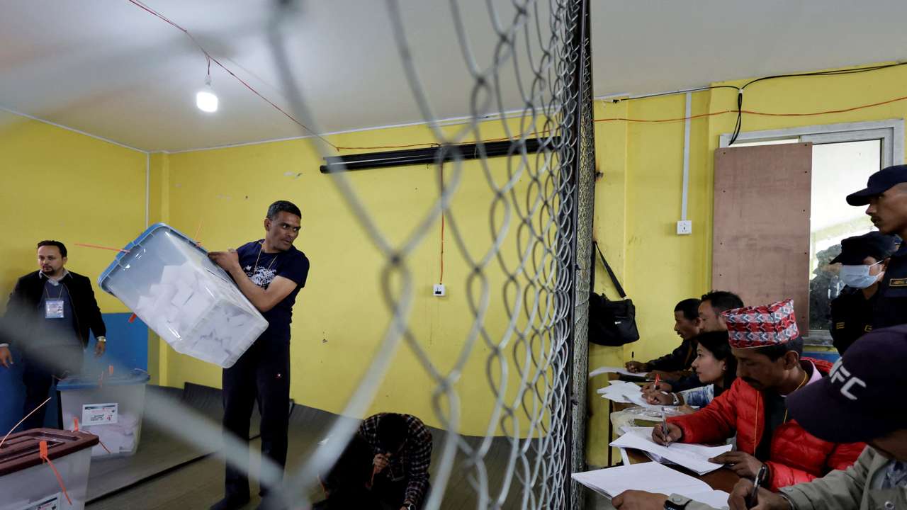 General election in Kathmandu