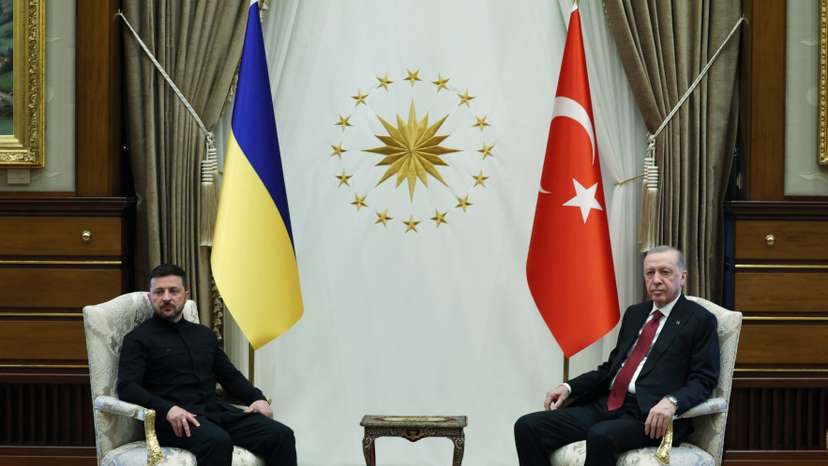 Turkey's President Erdogan meets with Ukrainian President Zelenskiy in Ankara