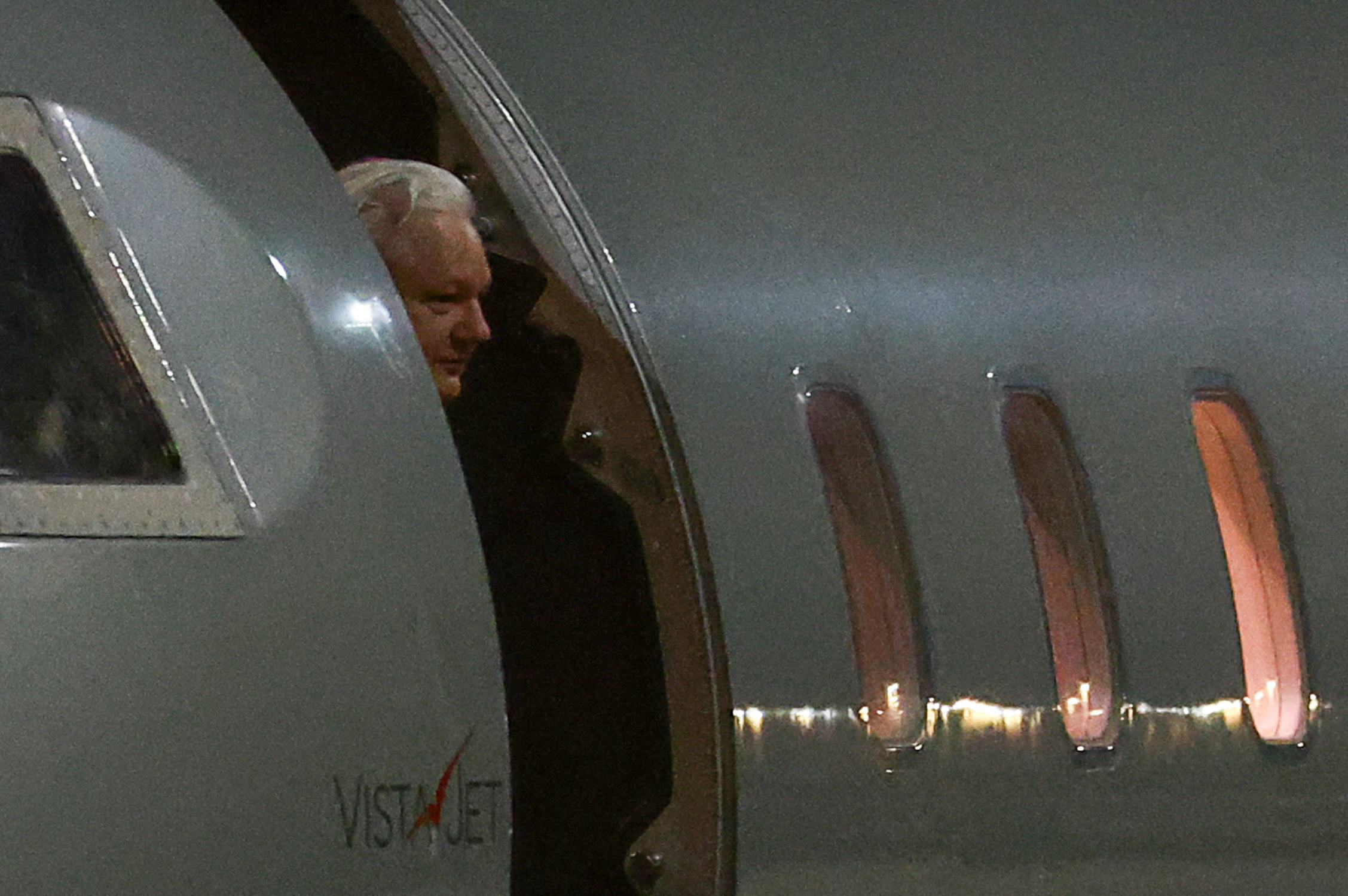 WikiLeaks founder Julian Assange arrives in Canberra
