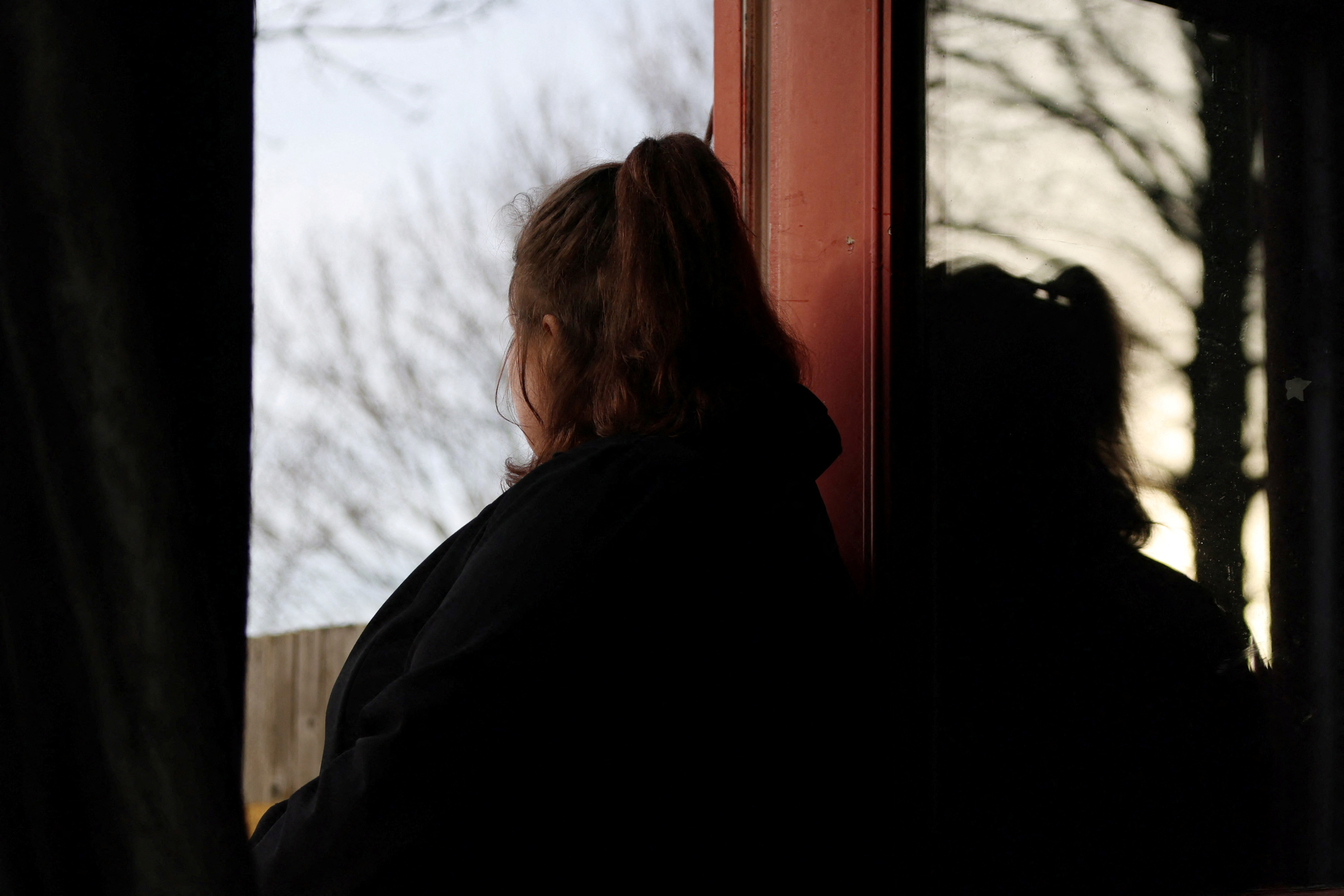 Rochdale grooming gang victim at her home in England