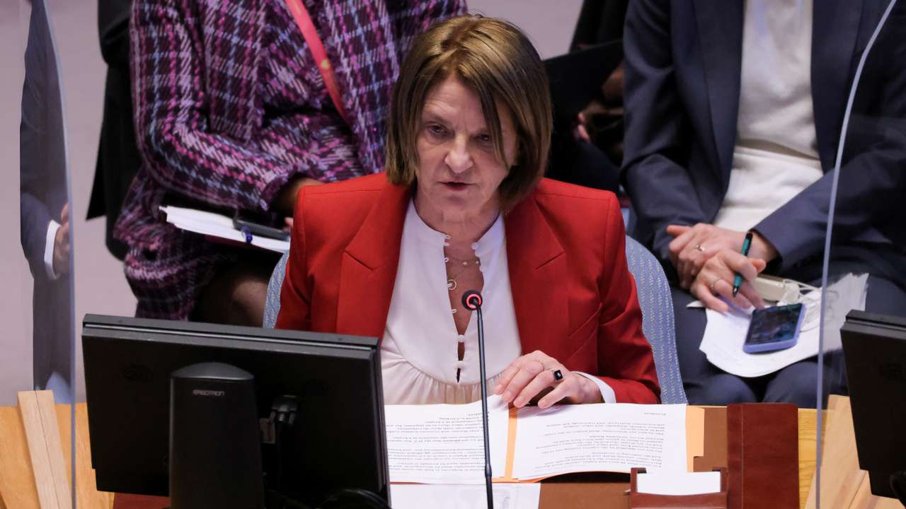U.N. Security Council's emergency meeting, amid Russia's invasion of Ukraine, in New York City