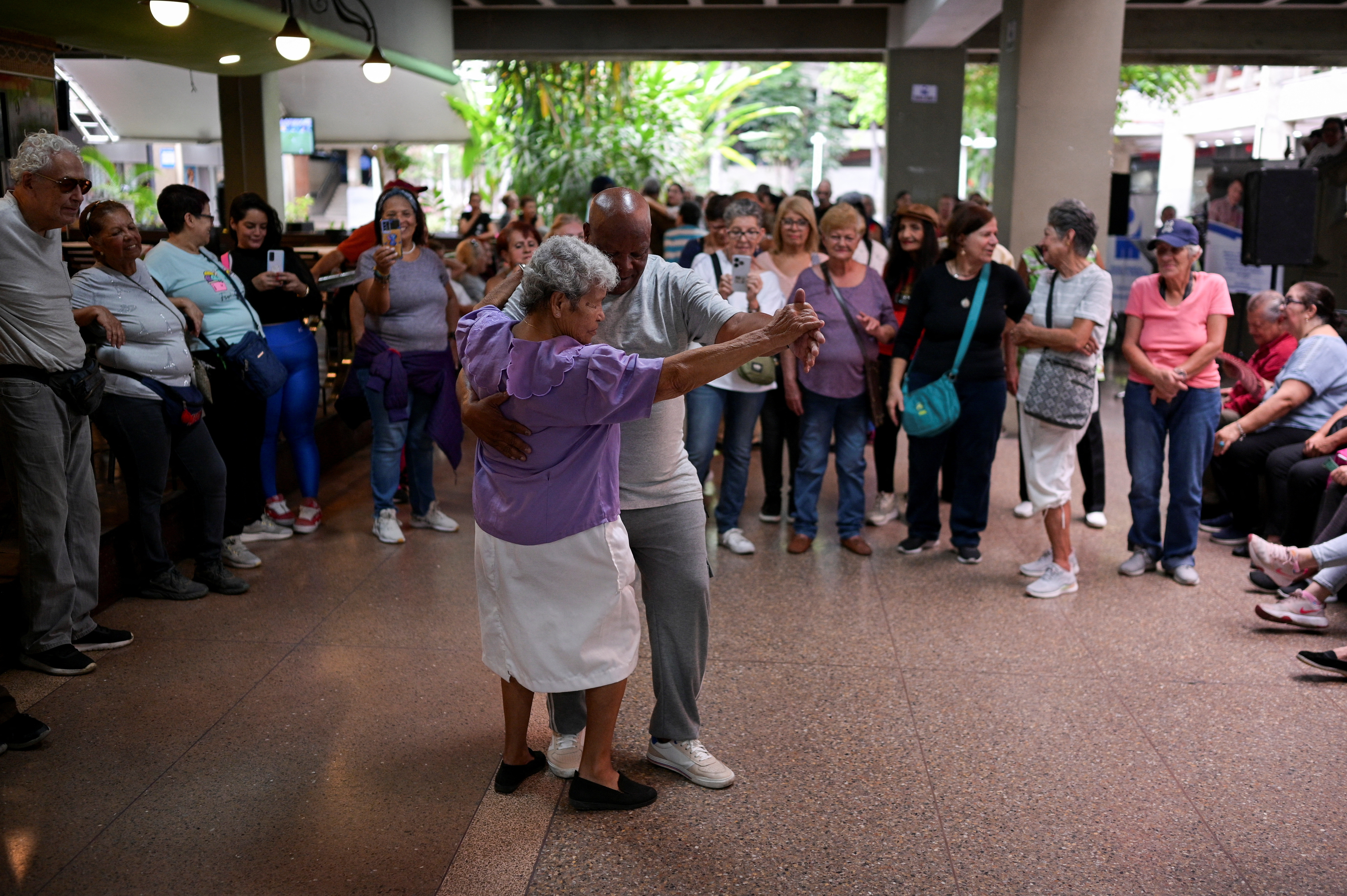 Venezuela's lonely seniors find lifeline on the dance floor